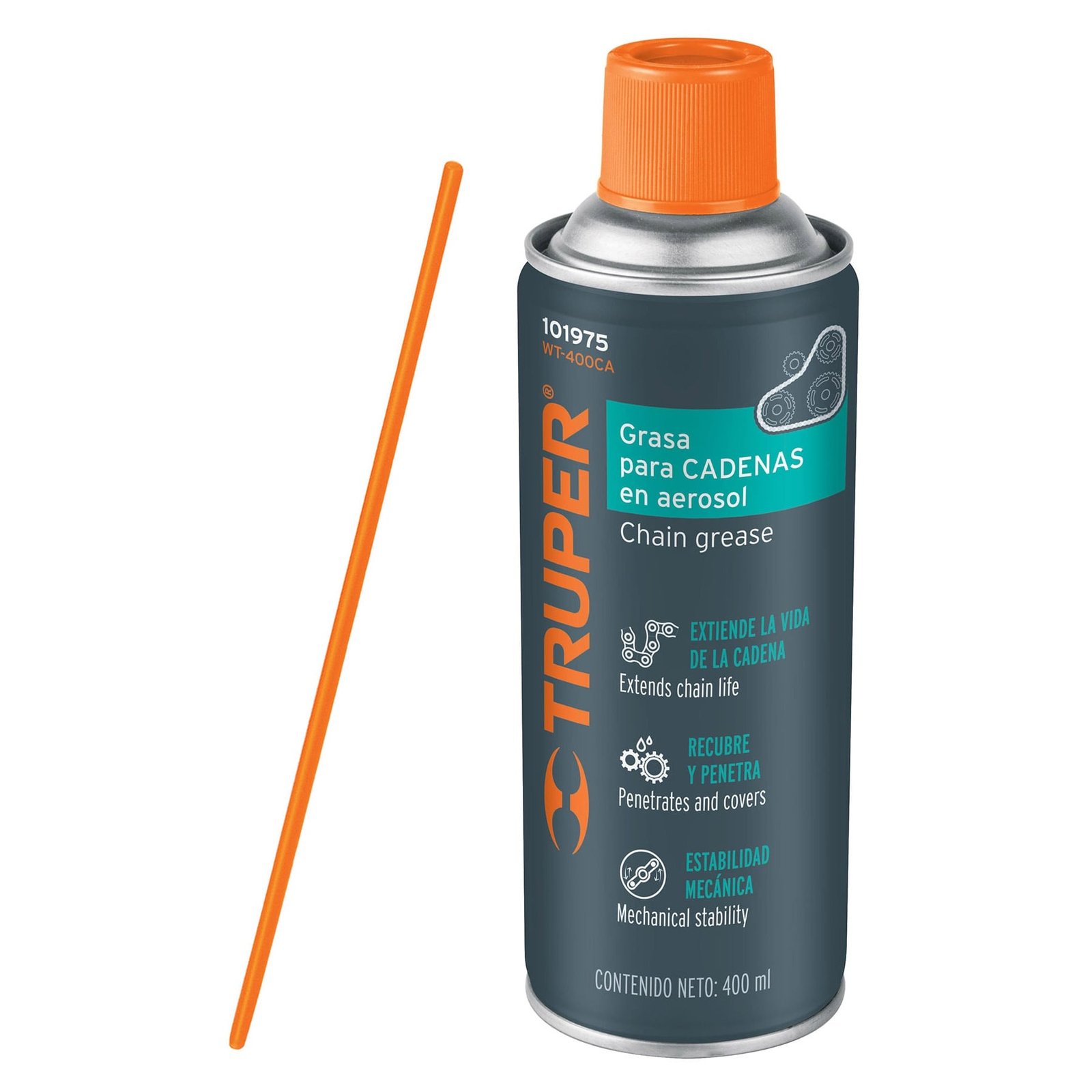 LUBRICANTE DE CADENAS AEROSOL WT-400CA TRUPER