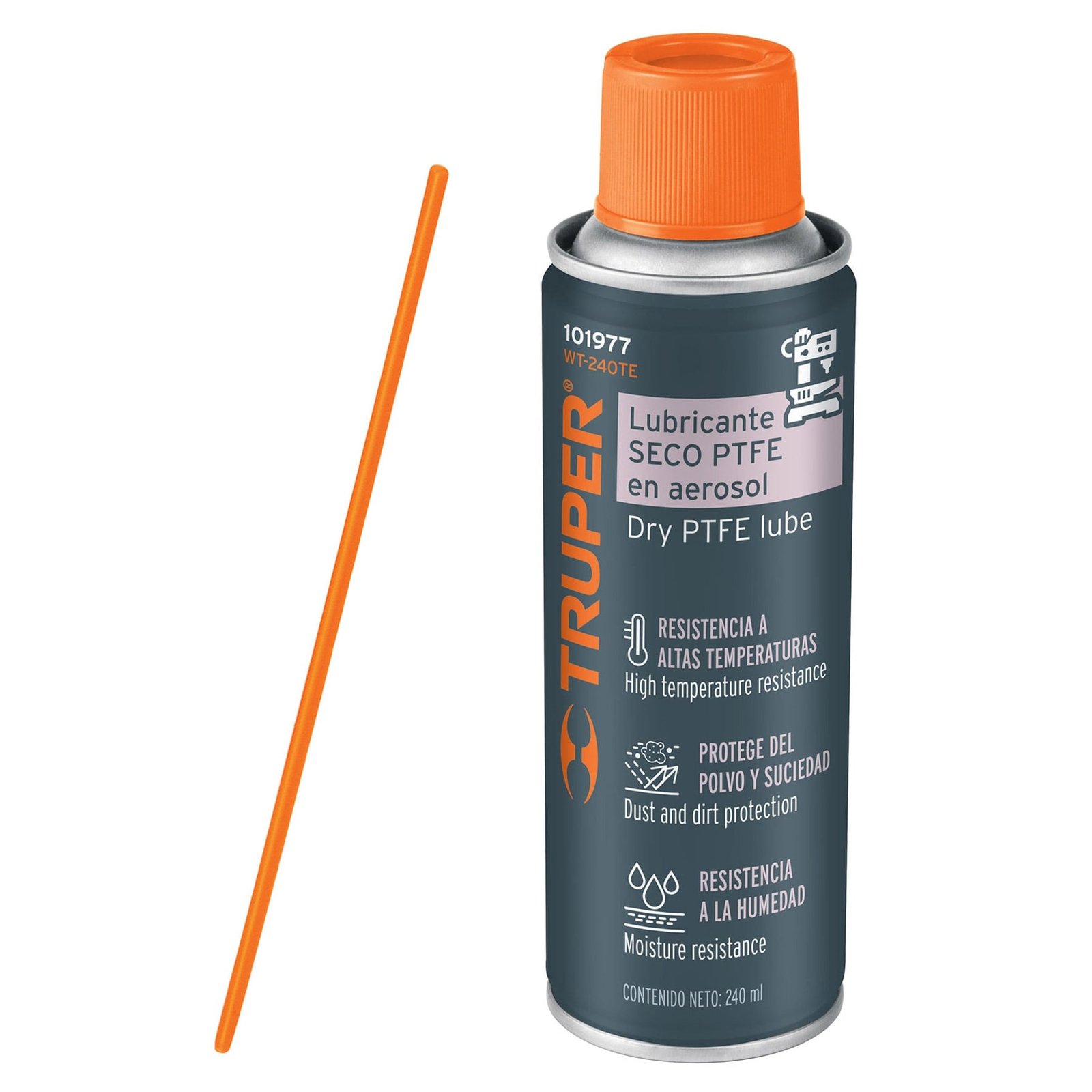 LUBRICANTE SECO AEROSOL WT-240TE TRUPER