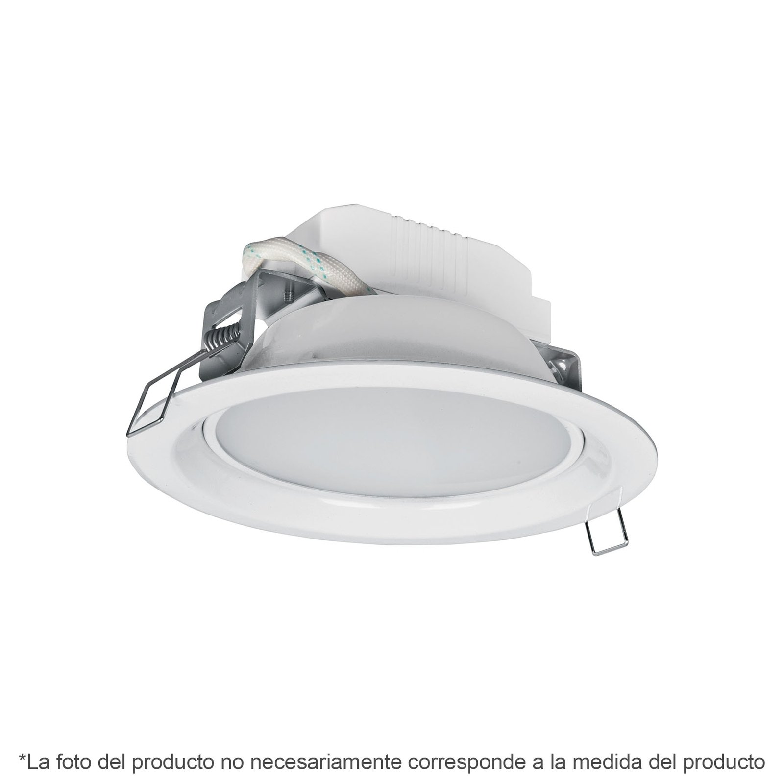 LUMINARIO EMPOTRABLE 6W LED EMP-101LC VOLTECK