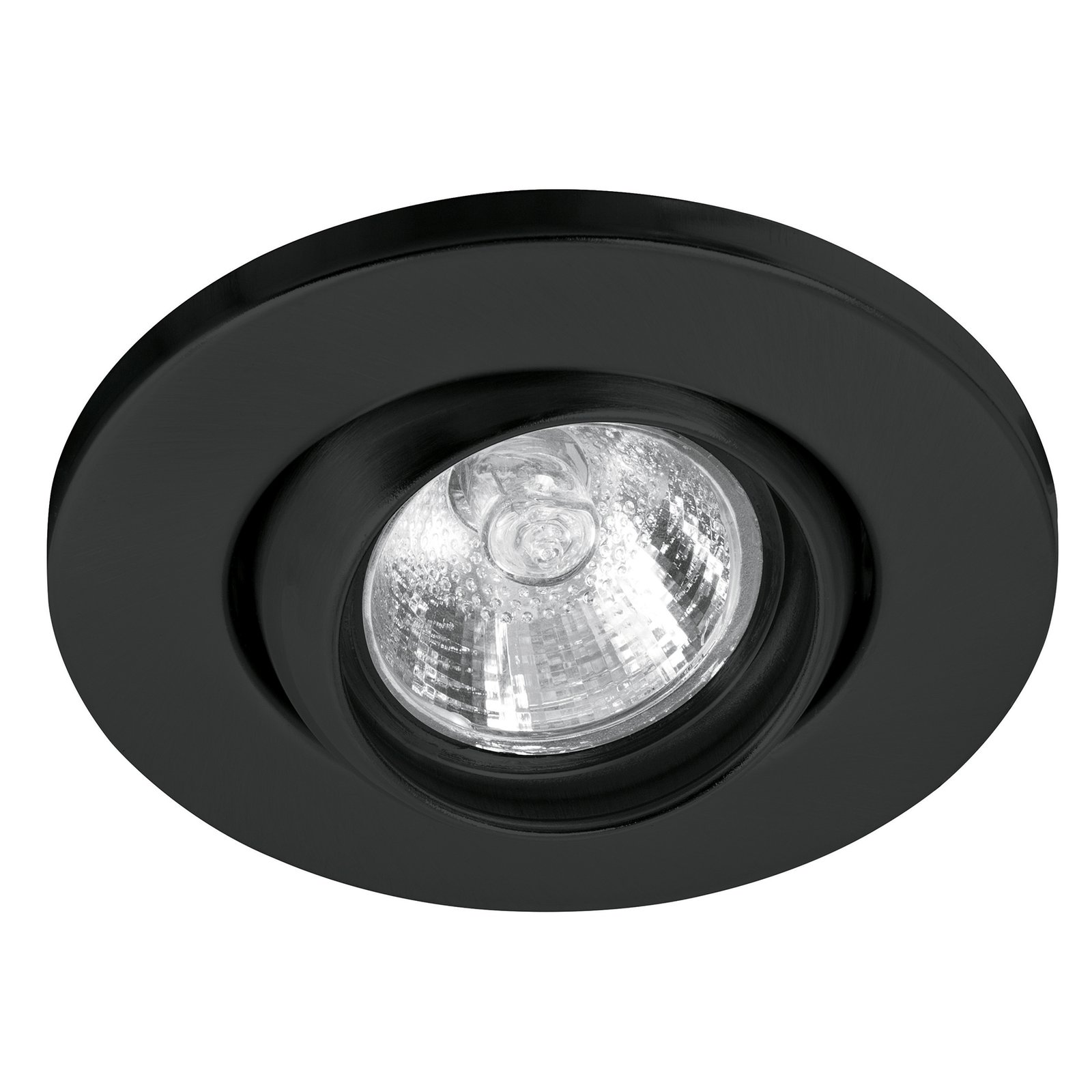 LUMINARIO EMPOT DIRIGIBLE CURVO NEGRO LUEM-345N