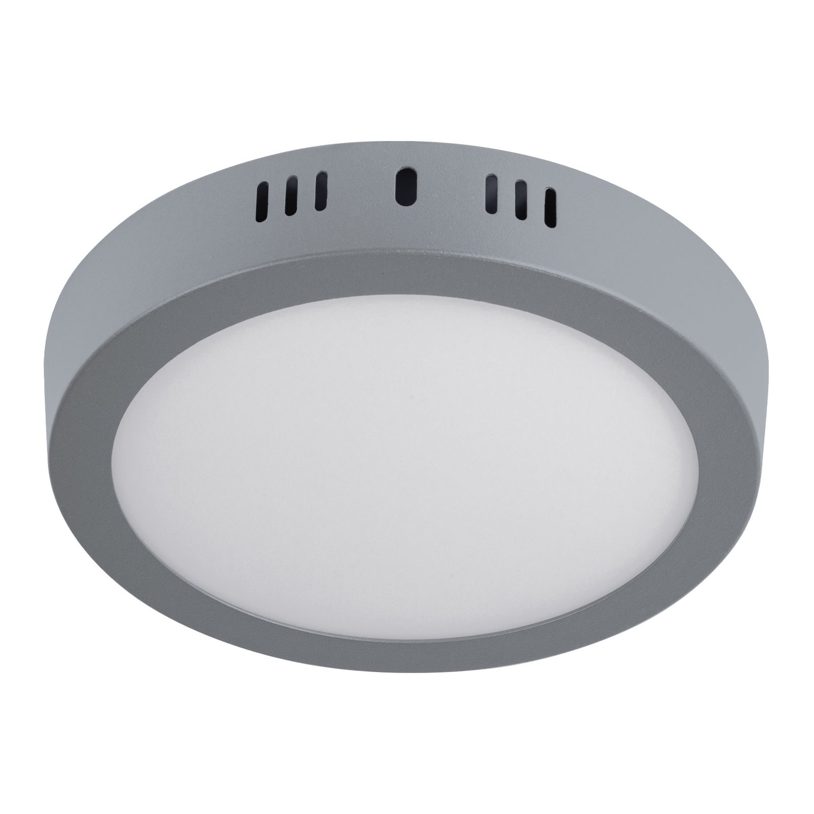 LUMINARIO REDO LED CALID GRIS 12W PLA-215L VOLTECK