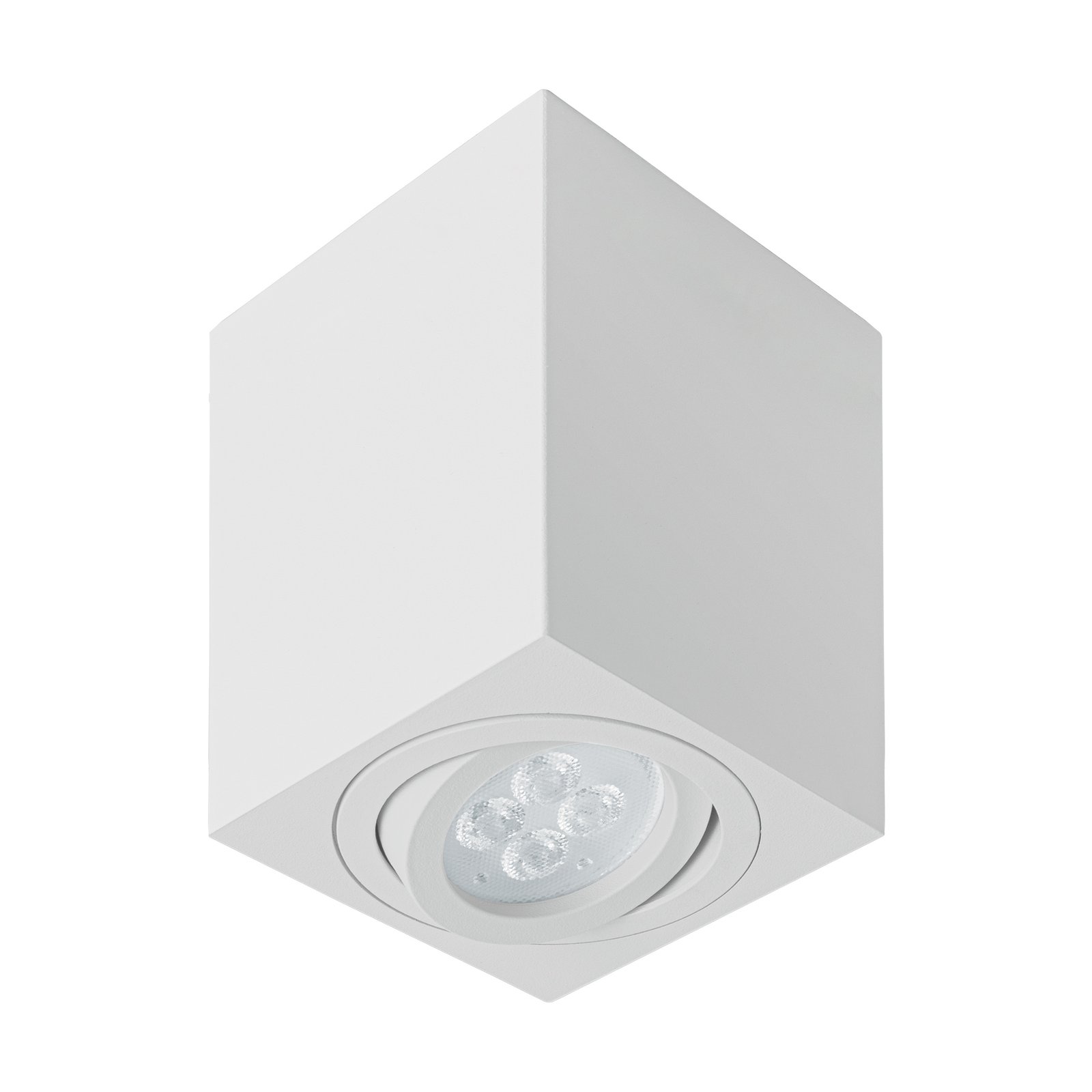 LUMINARIO SPOT DIRIGIBLE CUADR BL SOB-4045 VOLTECK