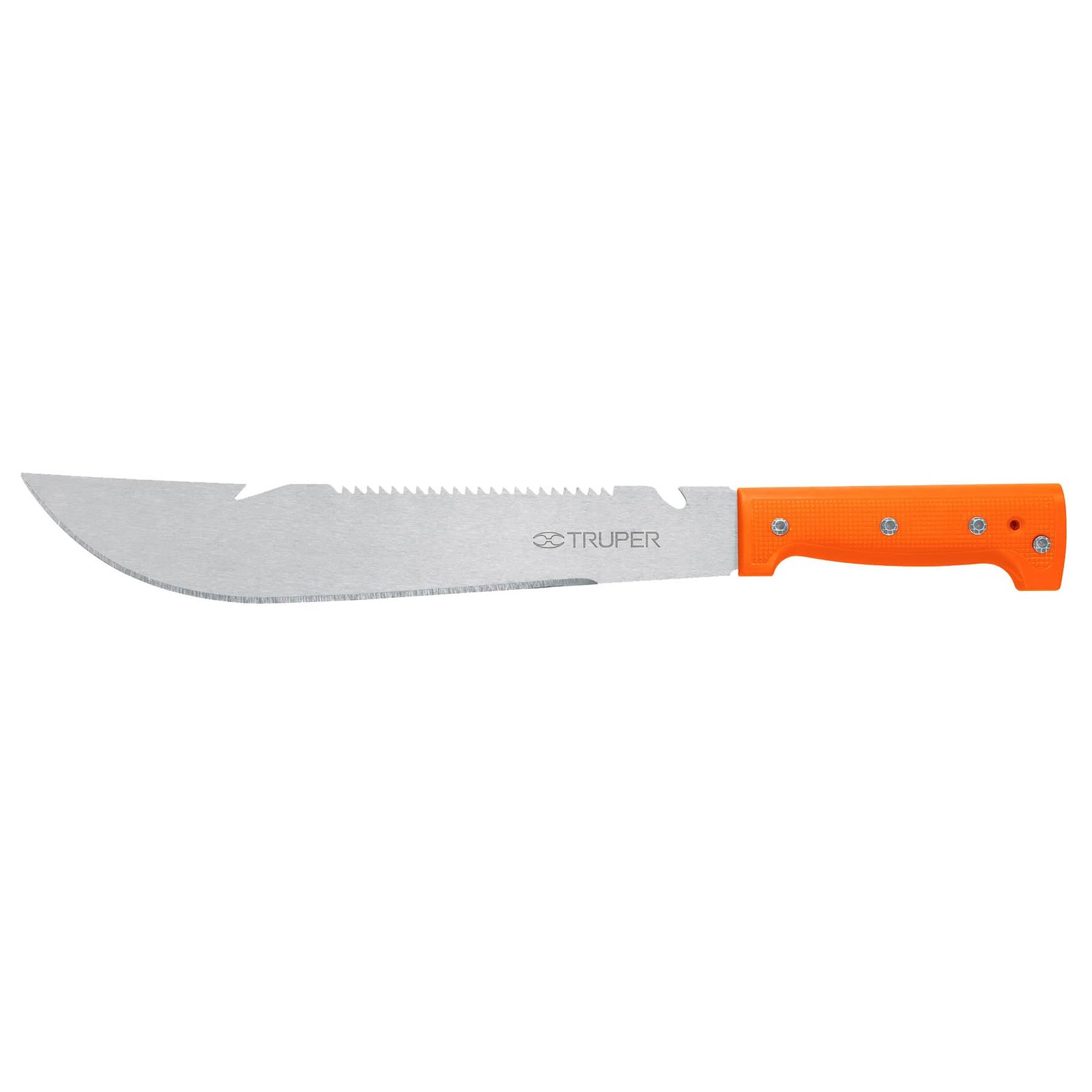 MACHETE RAMBO 12" REMACHA NARANJ T-460-12 TRUPER