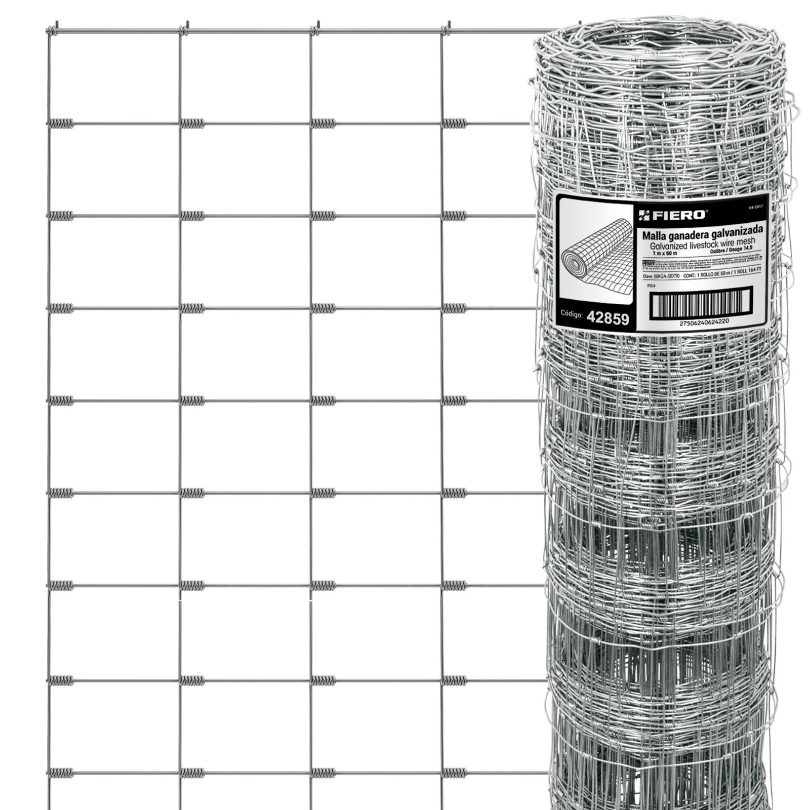 MALLA GANADERA 1X50M. MAGA-50X10