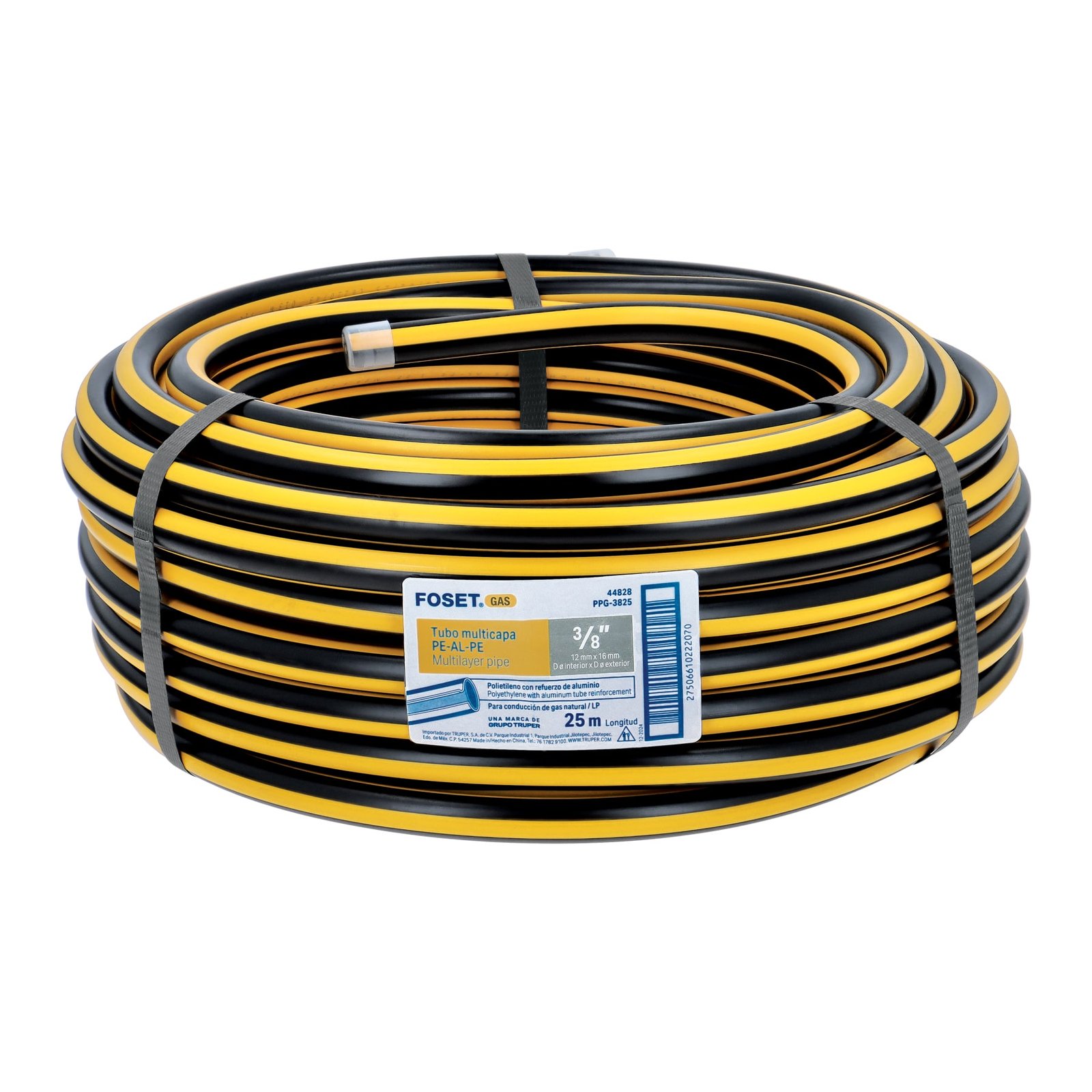 MANG.P/GAS MULTICAPA ROLO 3/8"x25m PPG-3825 FOSET
