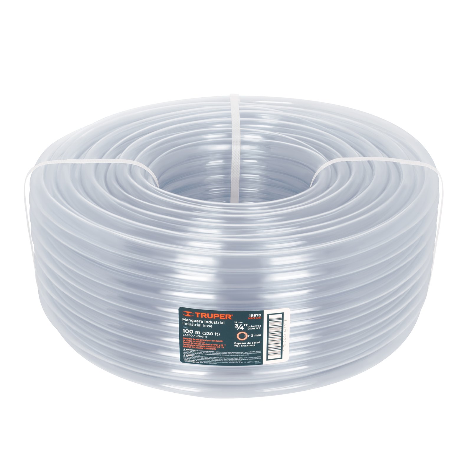 MANG.TRANSP P/NIVEL 3/4X100mts MAN-3/4l TRUPER