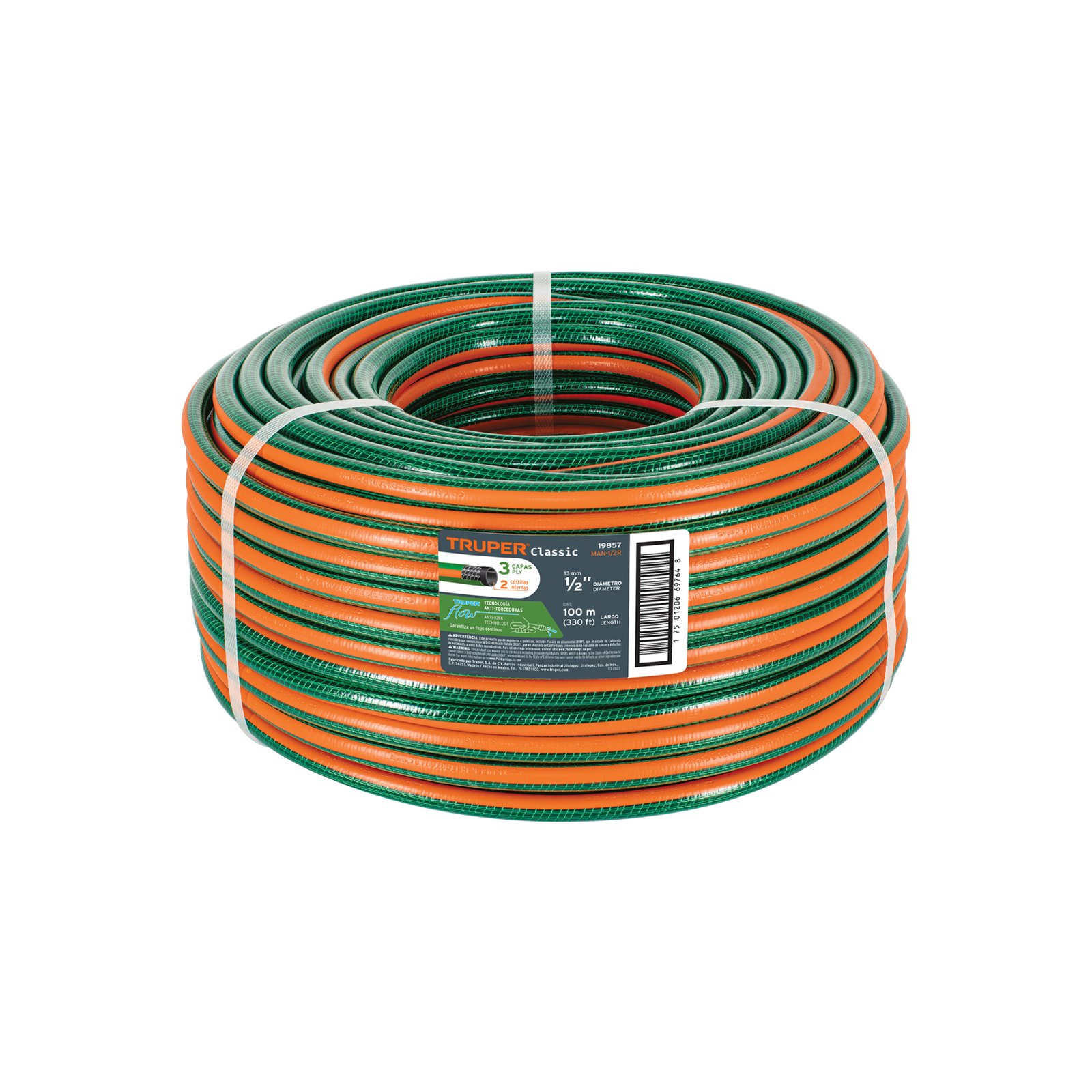 MANG. REFOR 3 CAPAS(R100MTS) MAN-1/2R TRUPER