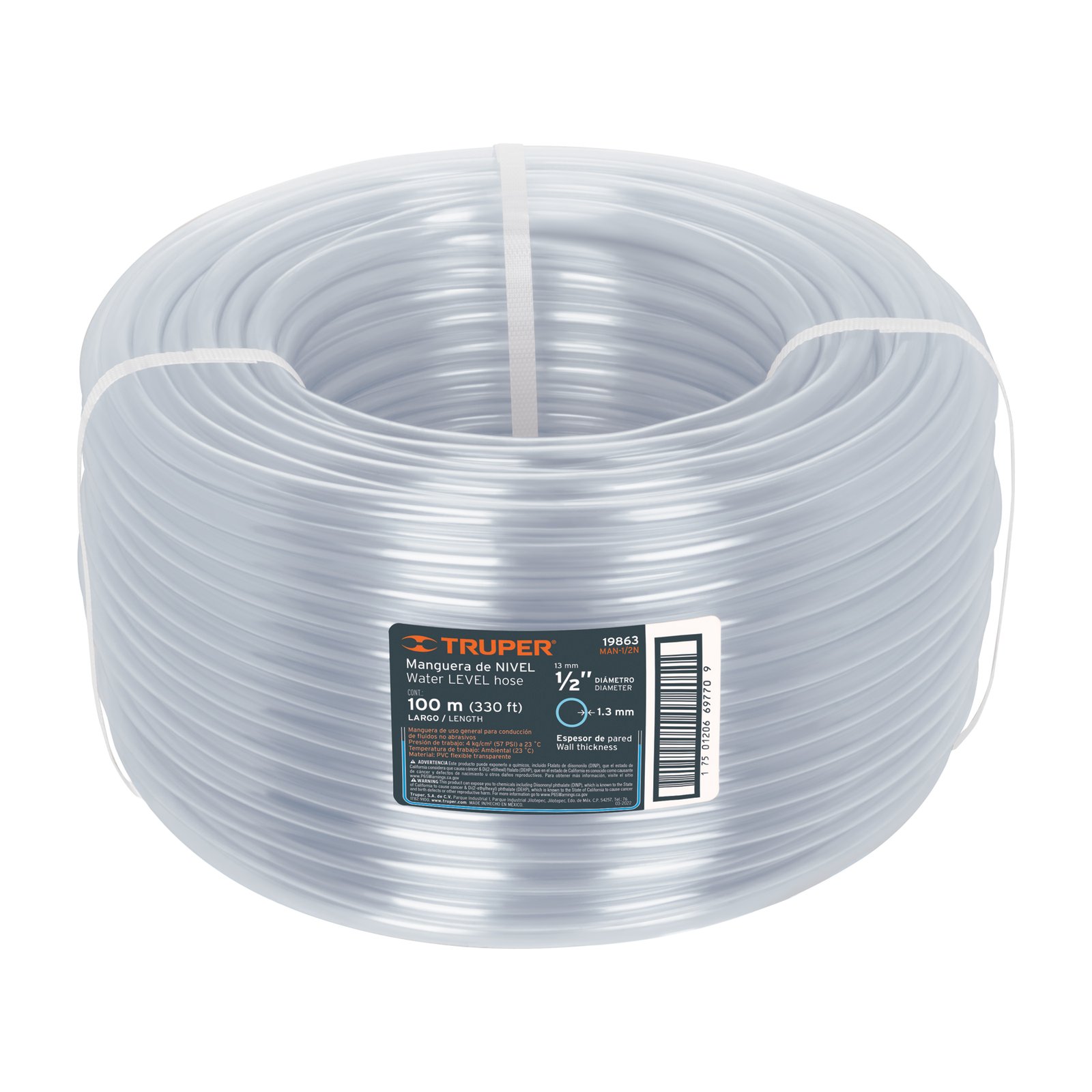 MANG. TRANSP P/NIVEL1/2X100mtsMAN-1/2N X MTS TRUPE