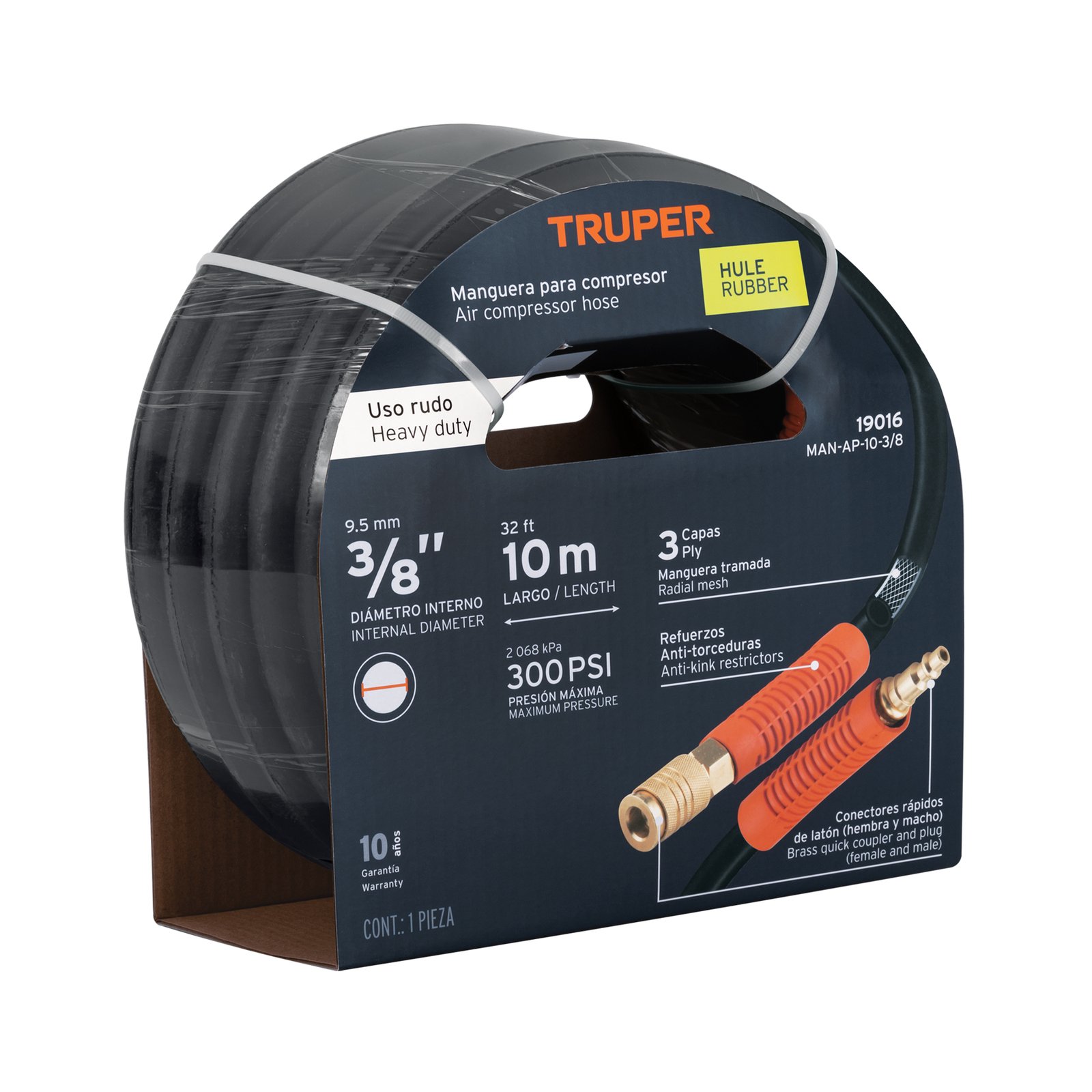 MANG. TRUPER P/COMPR.3/8X10MTS #MAN-AP-10-3/8 C-53