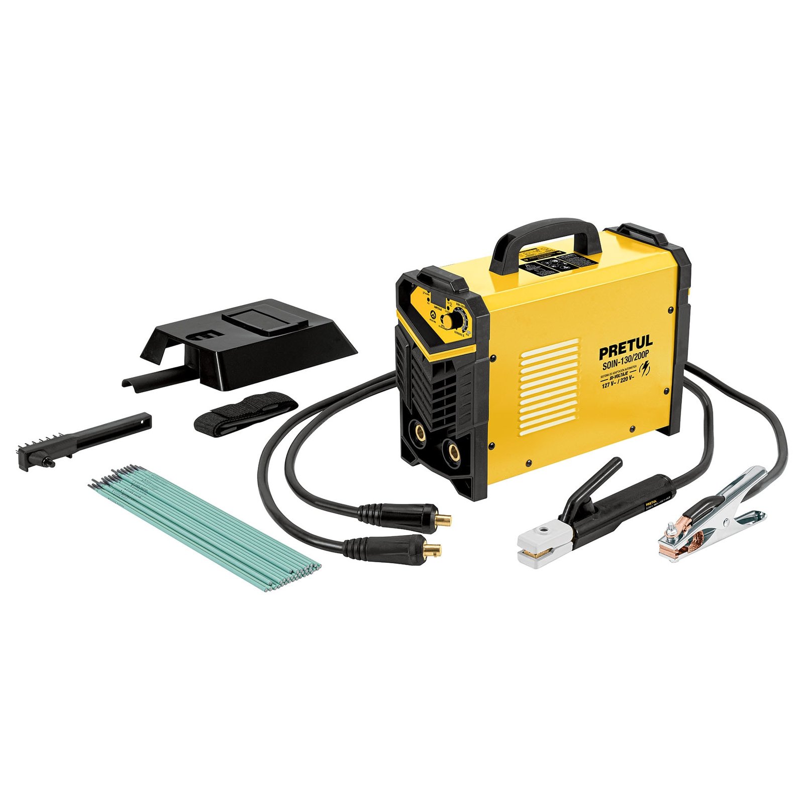 MAQ. INVERSORA 200A/110-220V SOIN-130/200P PRETUL