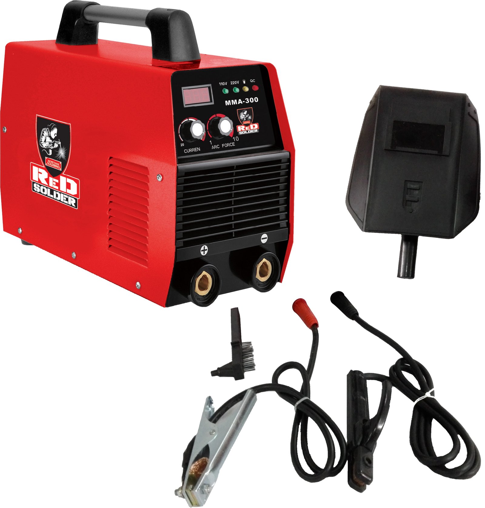 MAQ. P/SOLDAR INVERTER 110-220V 300AMP REDSOLDER