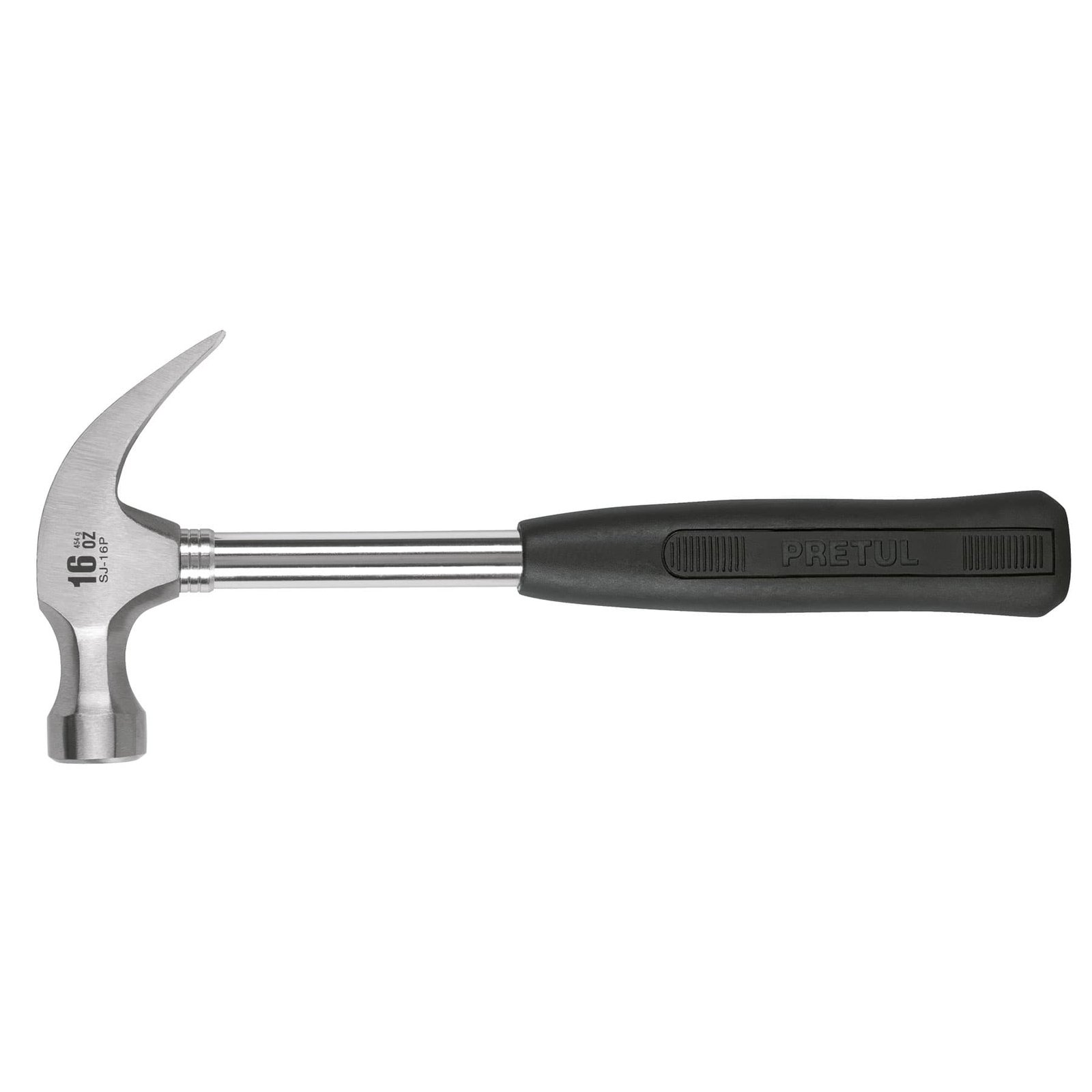 MARTILLO C/CABO FORRO HULE 16oz SJ-16P PRETUL