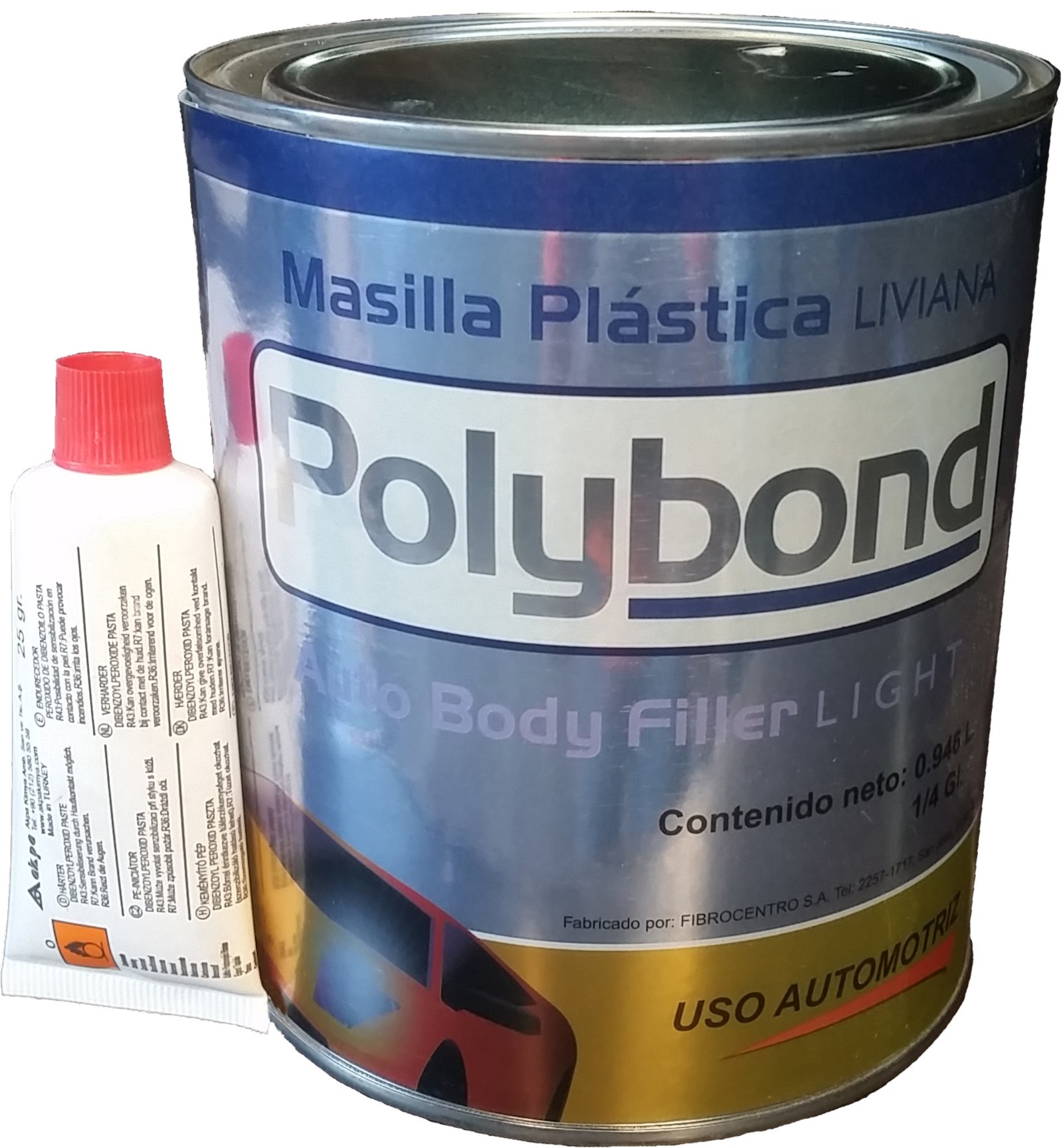 MASILLA MERULA C/ CATALIZADOR 1/4 POLYBOND