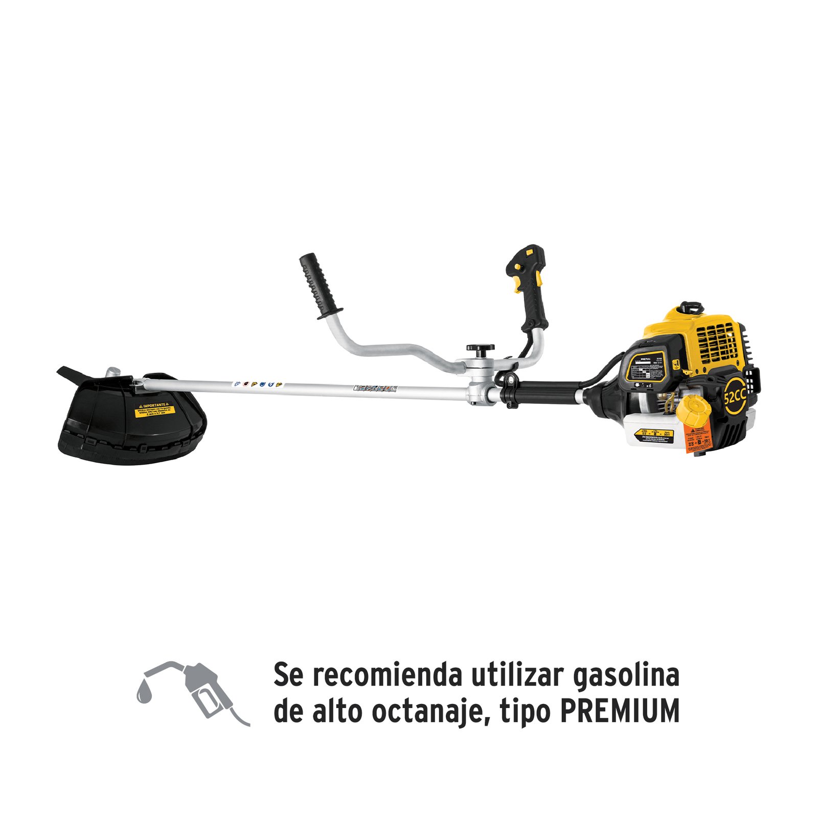 MOTOGUADAÑA GASOLINA 52CC DES-52P PRETUL