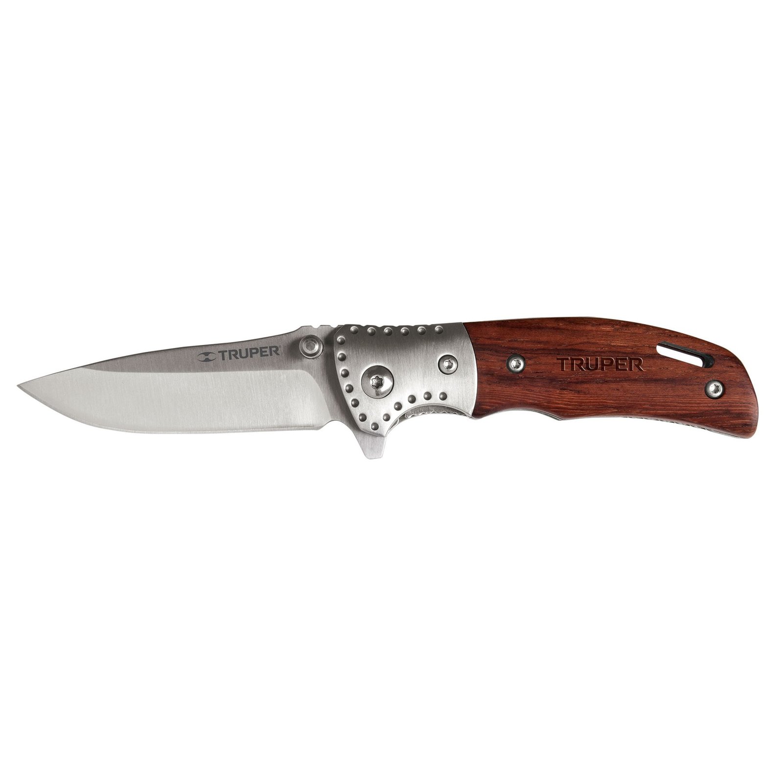 NAVAJA ABATIBLE 3" MGO DE MADERA NV-3 TRUPER