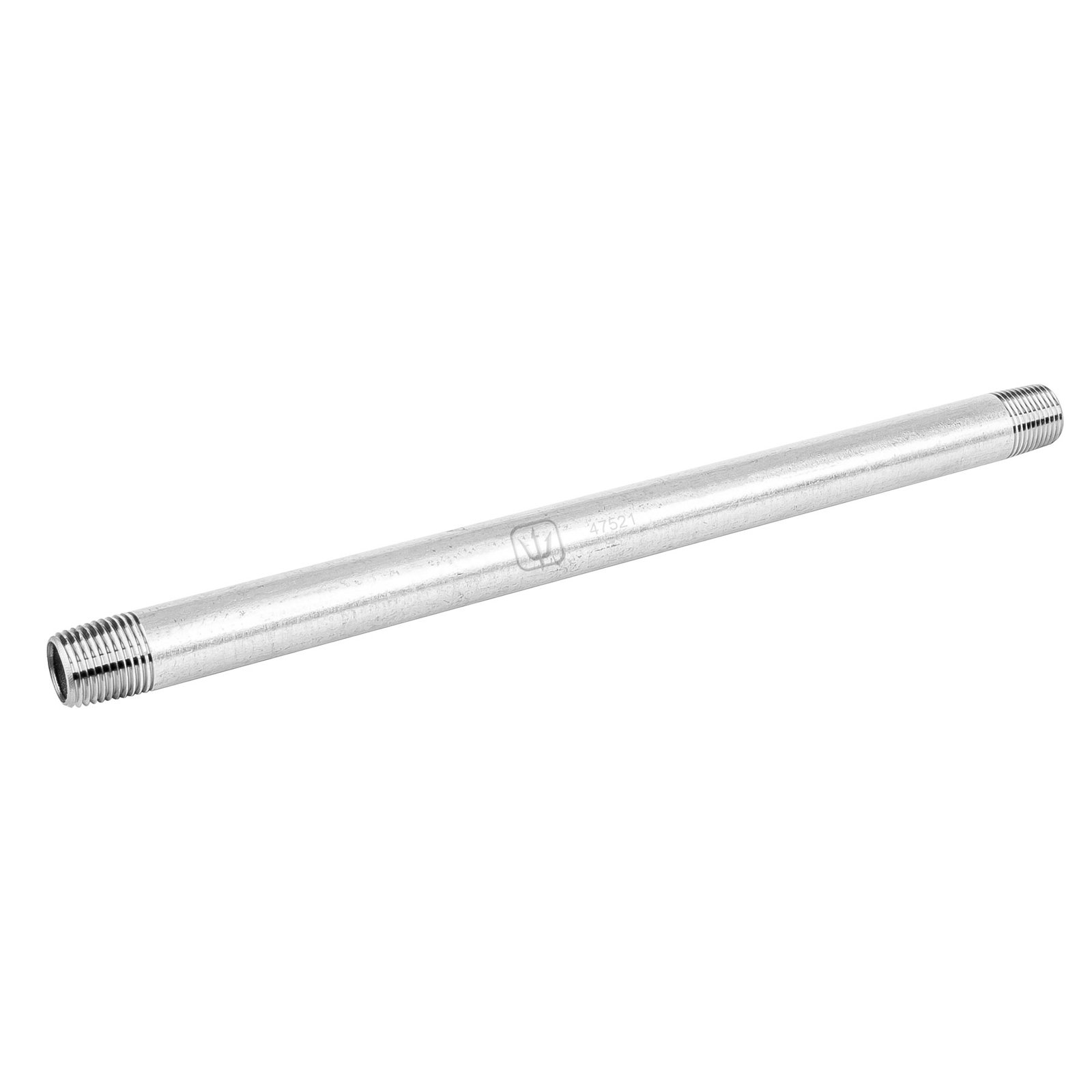 NIPLE GALVANIZAD1/2" X 12" BOL 4 UNID CG-406 FOSET