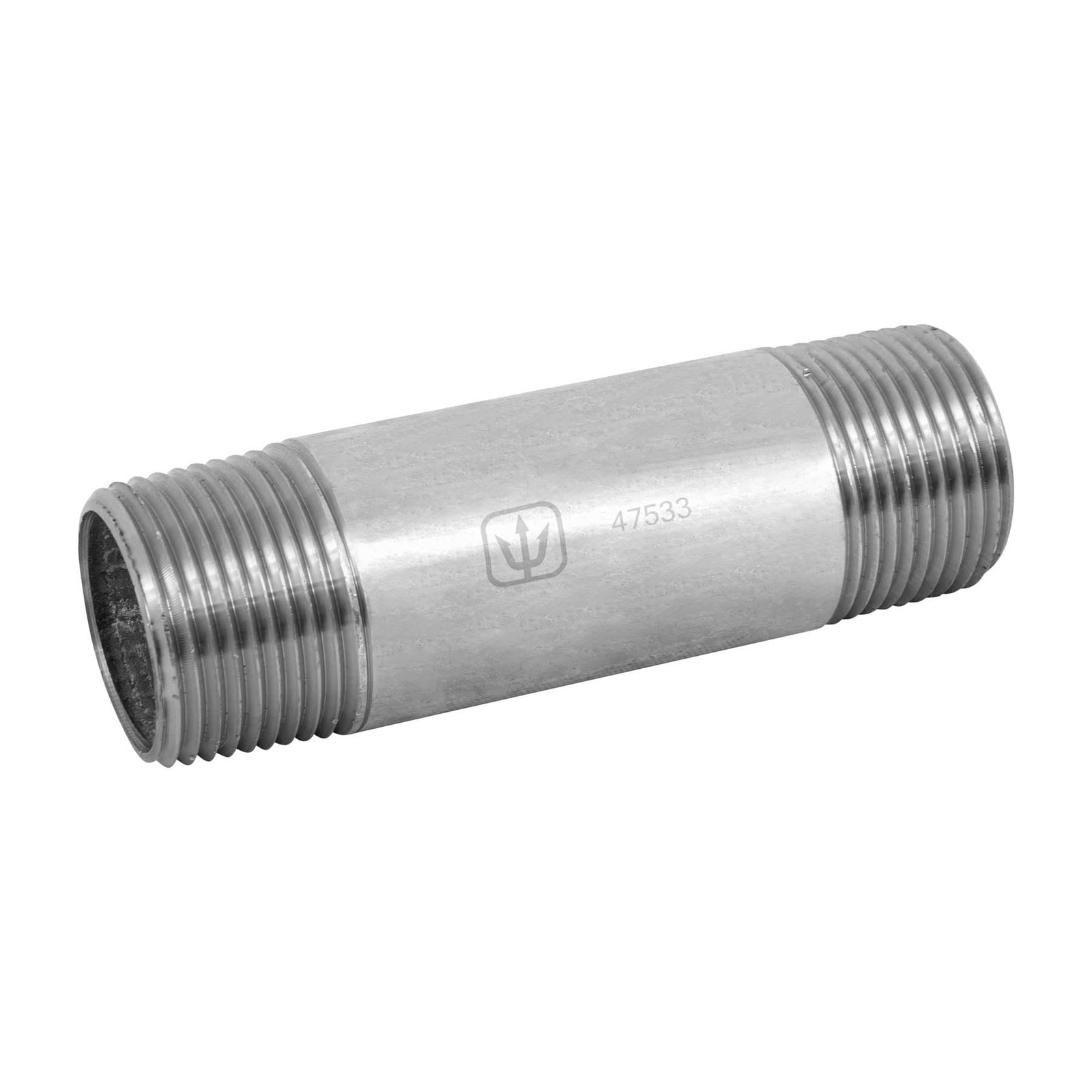 NIPLE GALVANIZADO BOLSA 5UND 1" X 4" CG-418 FOSET