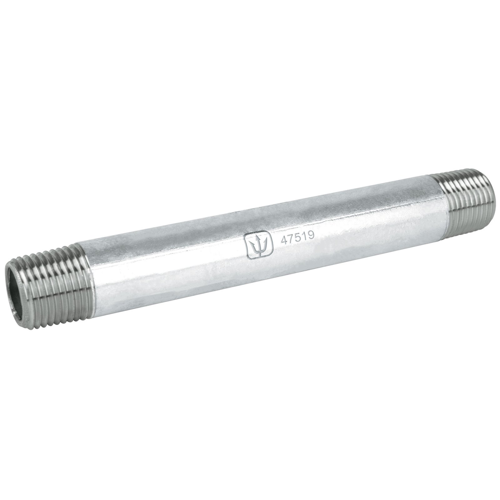 NIPLE GALVANIZA 1/2" X 6" BOL 5 UNID CG-404 FOSET