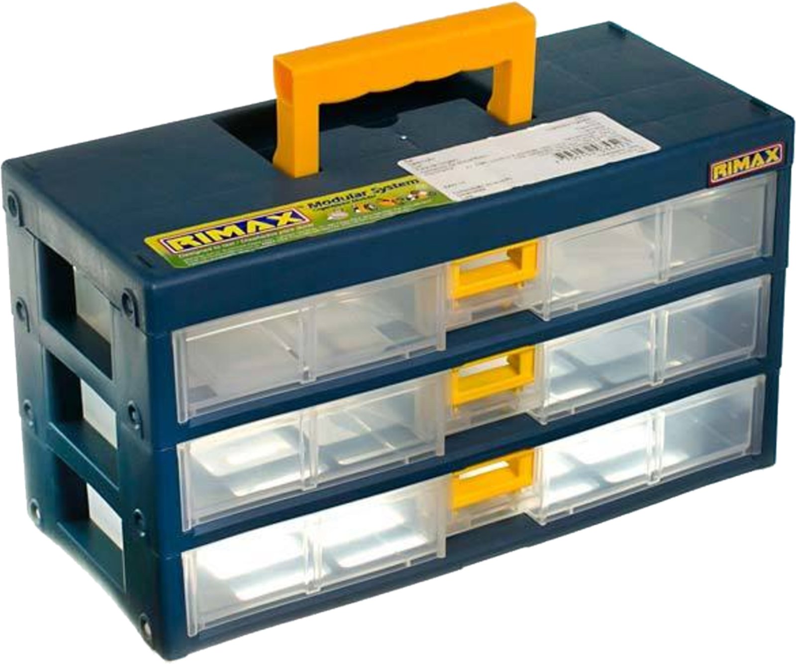 ORGANIZADOR MODULAR 3X40 AZUL #3452 RIMAX