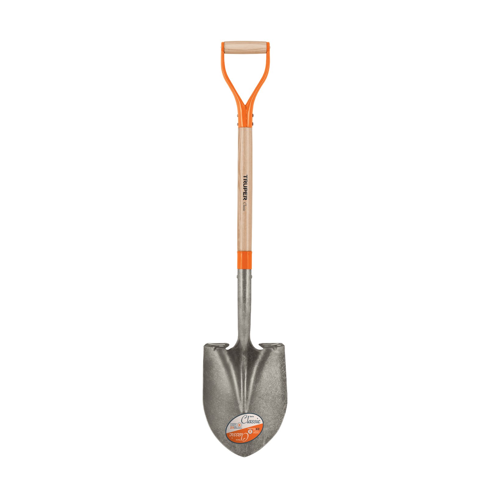 PALA CARRILERA MANGO METAL CLASICA PRY TRUPER