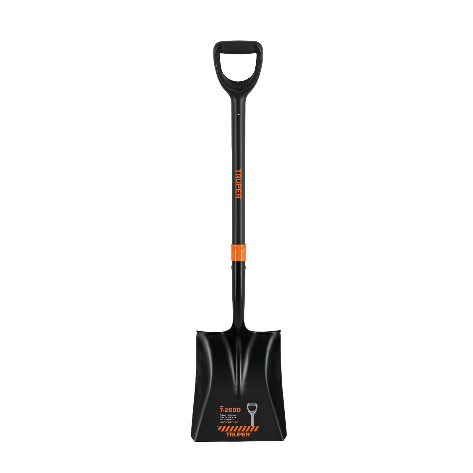 PALA CUADRADA T-2000 FIBRA VIDRIO PCY-PF TRUPER