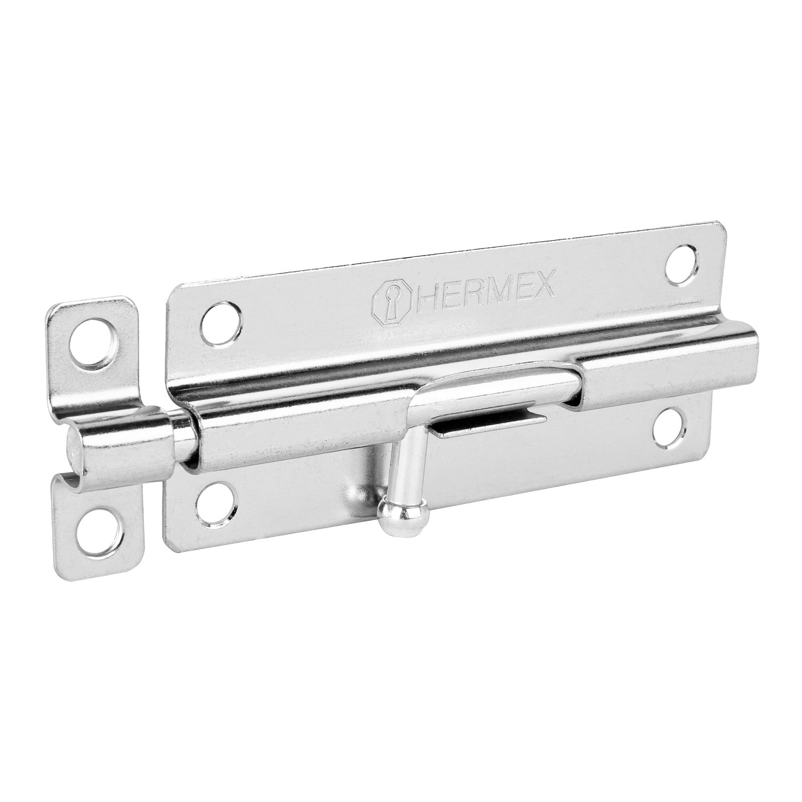 PASADOR CROMADO EN BLIST 4" PAS-53 HERMEX