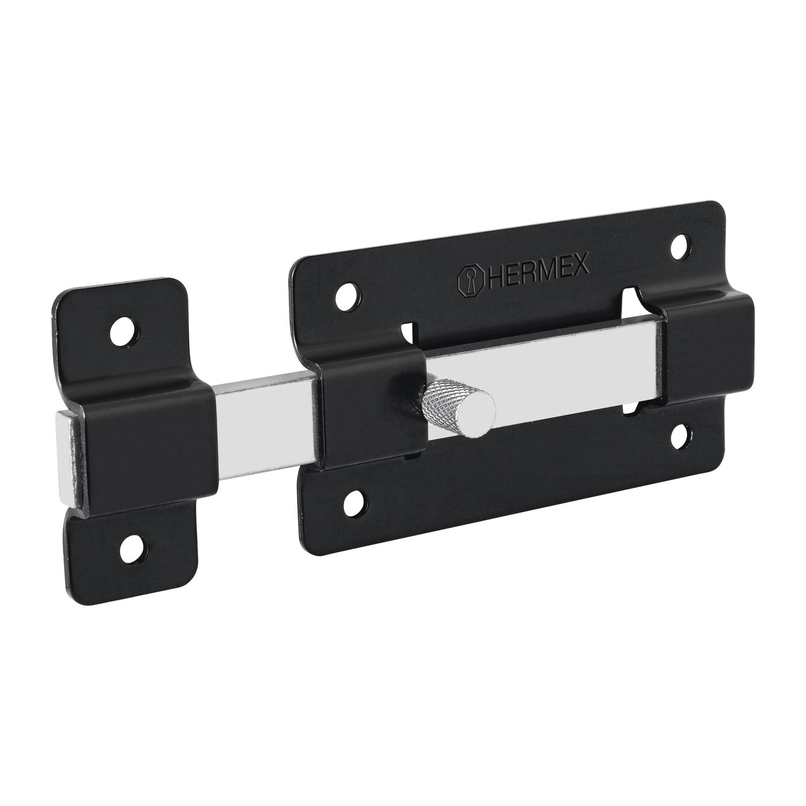 PASADOR NEGRO EN BLIST 4" PAN-37 HERMEX