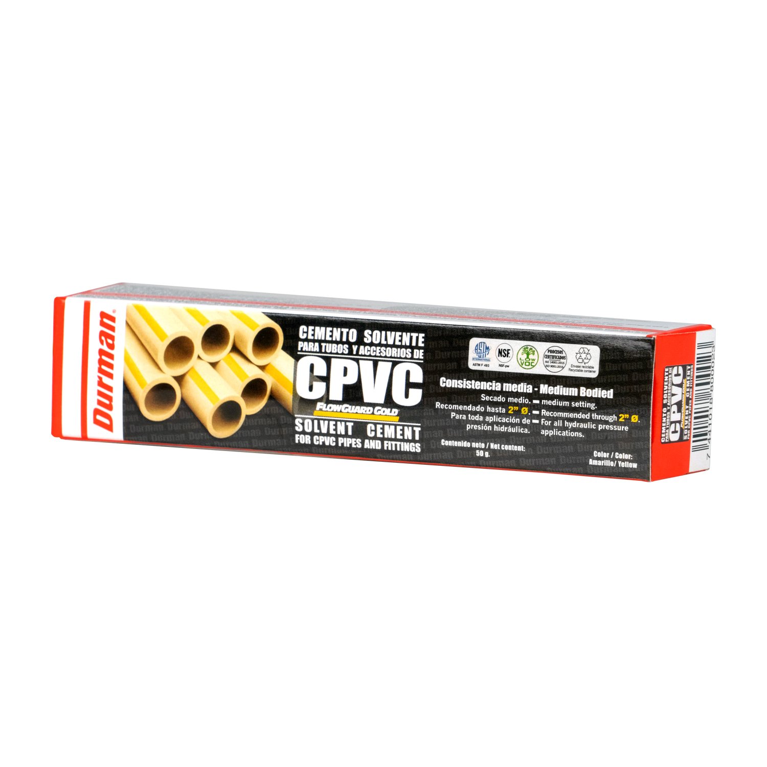 PEGAMENTO CPVC DURMAN 50 GRAMOS TUBITO