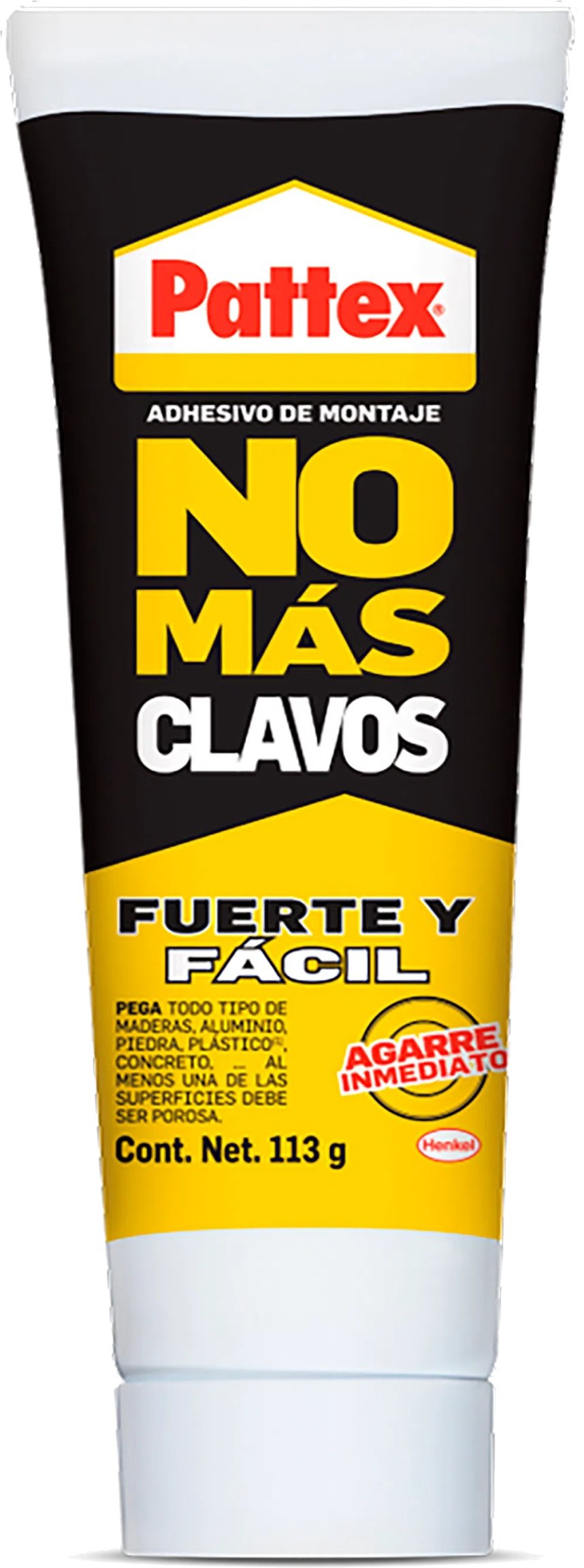 PEGAMENTO PATTEX NO MAS CLAVOS 113 GMS CJ 12