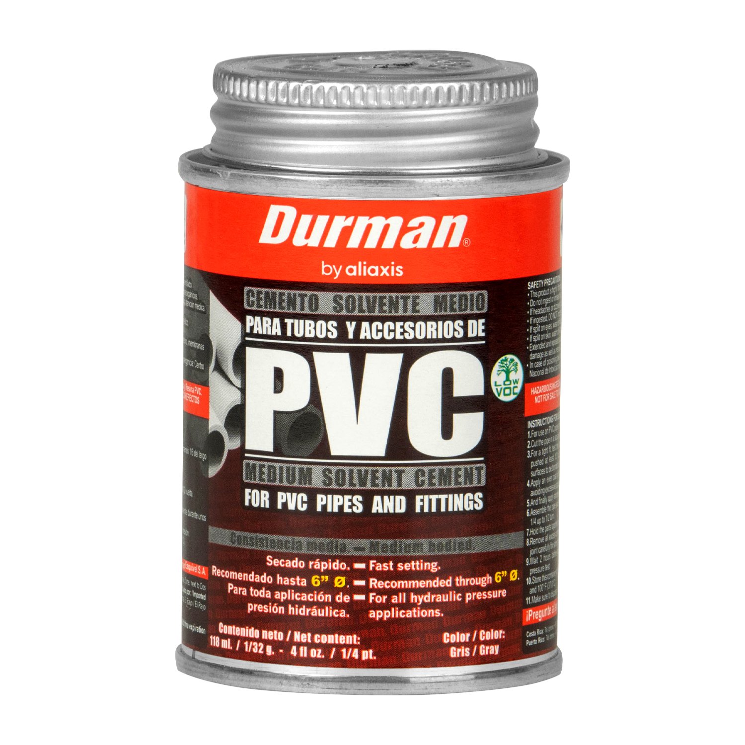 PEGAMENTO PVC DURMAN 1/32 C/BROCHIN CJ 36 UNDS