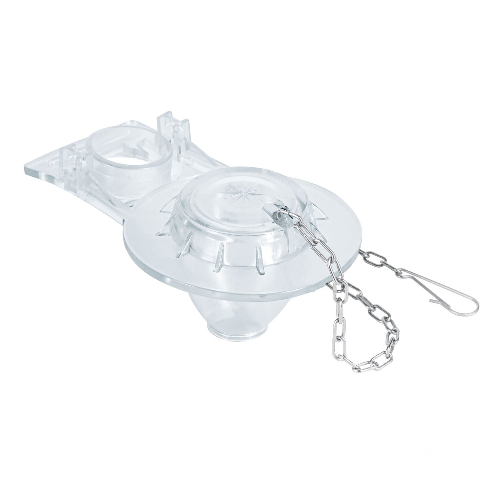 PERA P/INODORO PVC TRANSP C/CADENA SA-008 FOSET