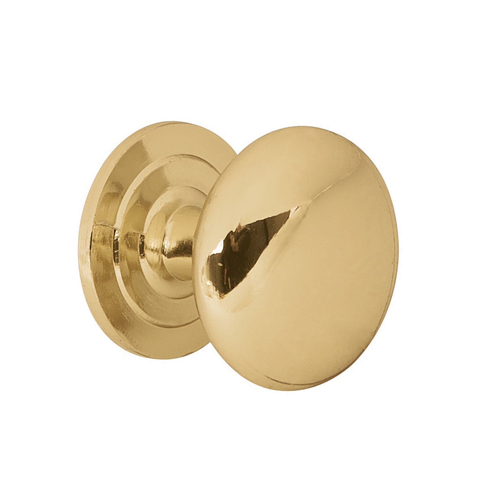 PERILLA P/MUEBLE LATÓN BRILLANTE PER-022 HERMEX