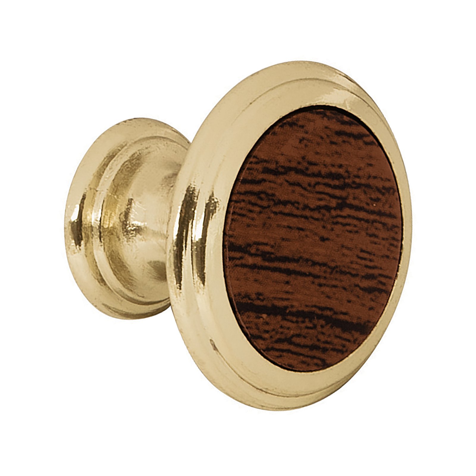 PERILLA MUEBLE LATÓN BRILL MADERA PER-062 HERMEX