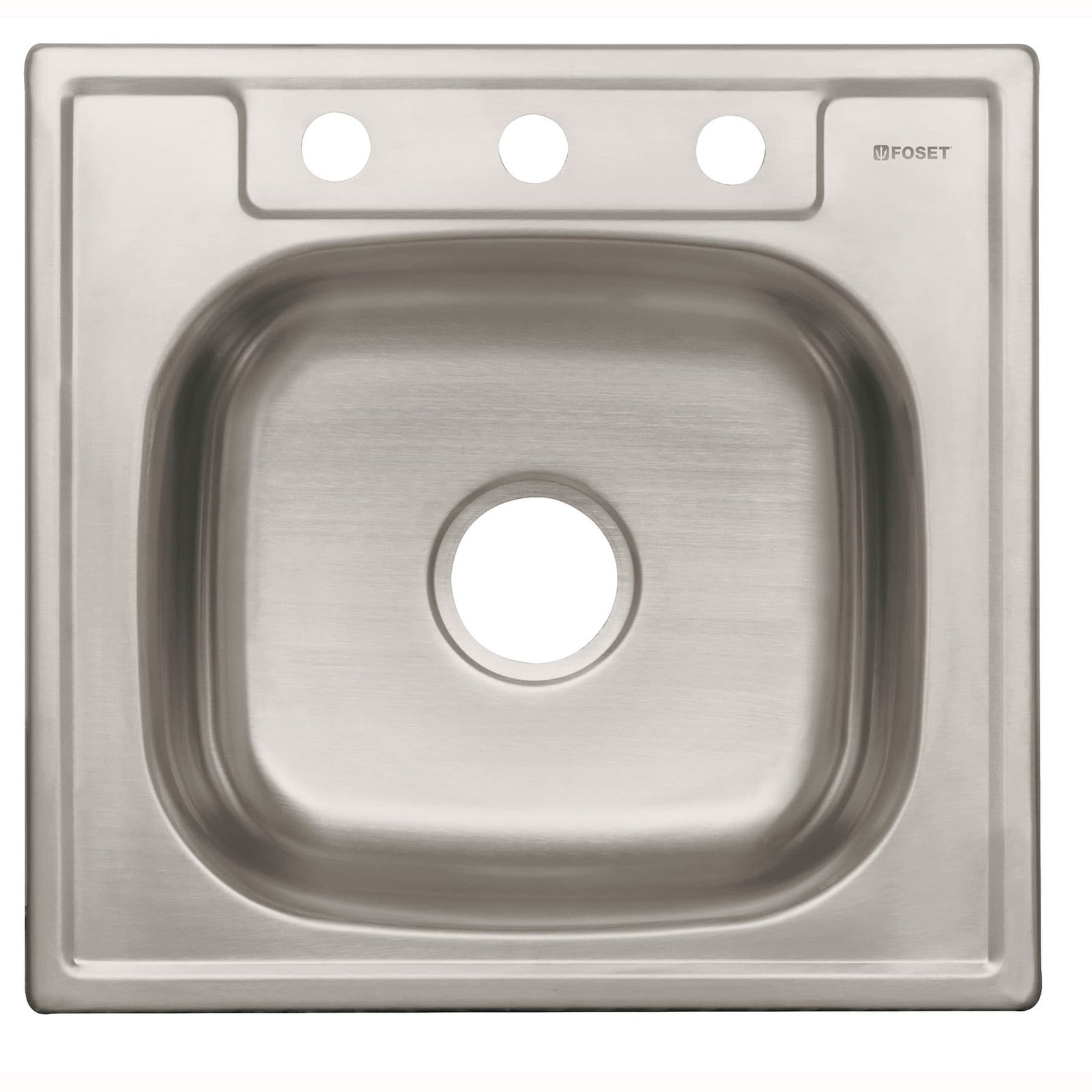 PILETA EMPOTRAR INOX 53X50 TA-553 FOSET-TRUPER