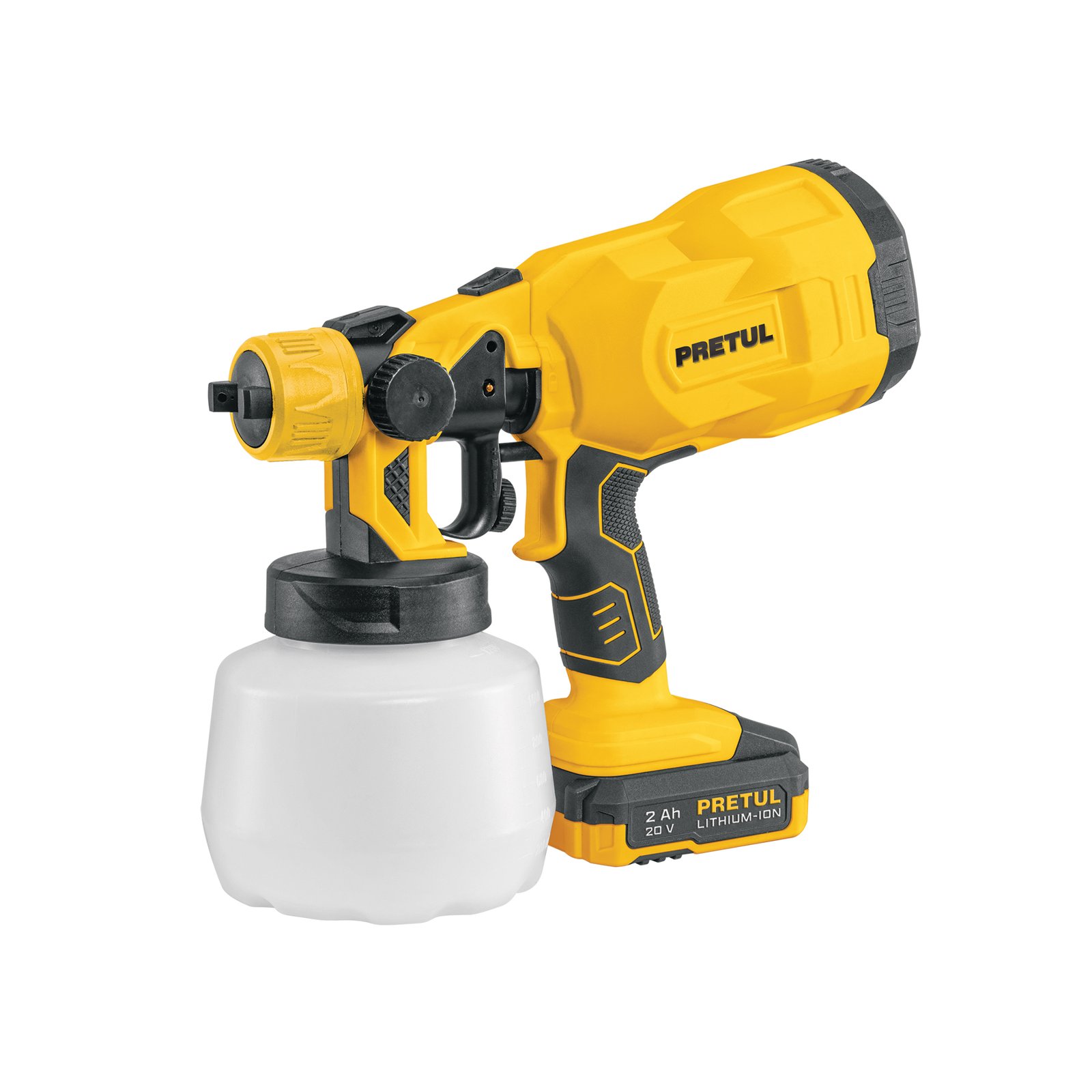 PISTOLA P/PINTAR INALAM 20V PIPI-20P PRETUL