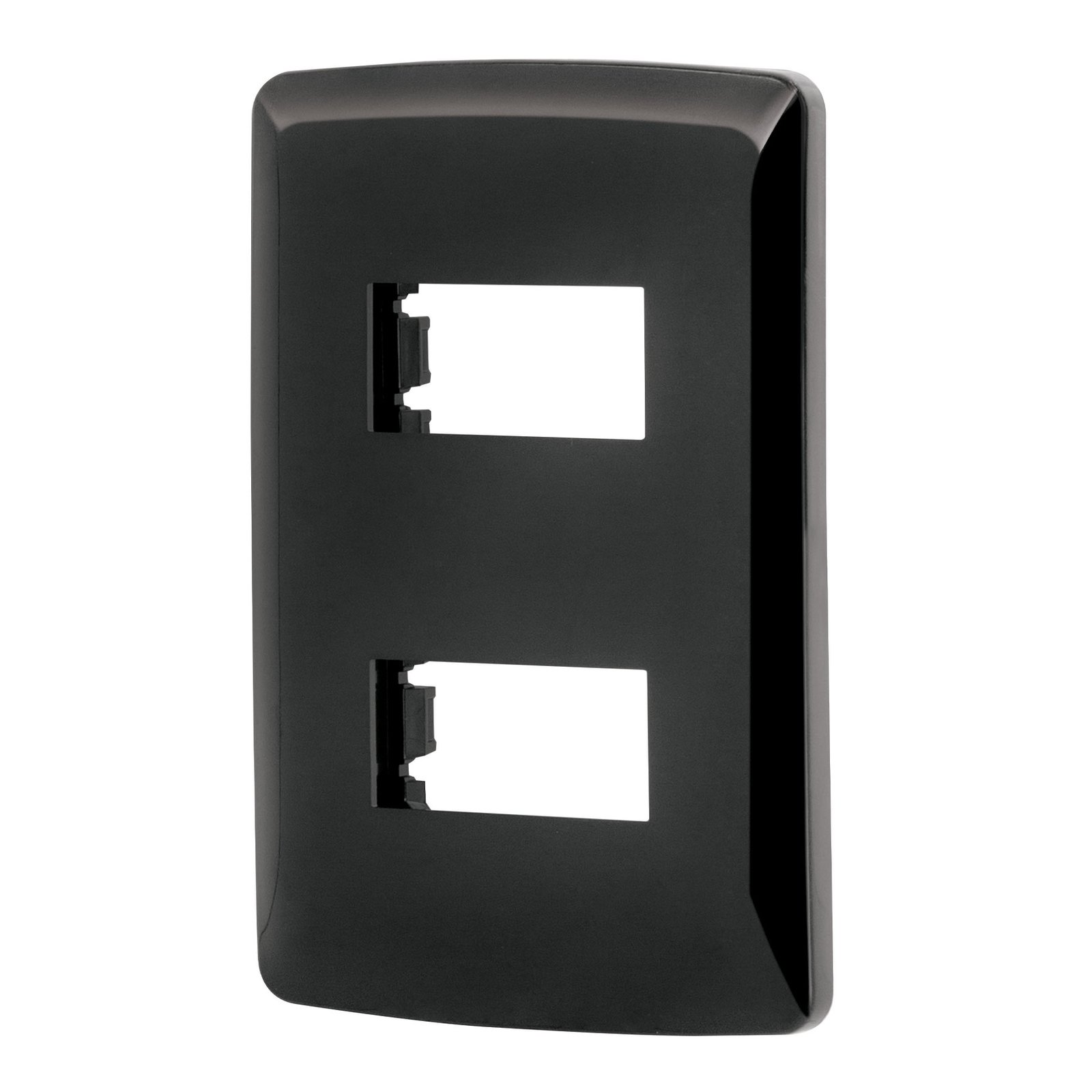 PLACA DOBLE PLASTICA NEGRO PPDO-IN VOLTECK