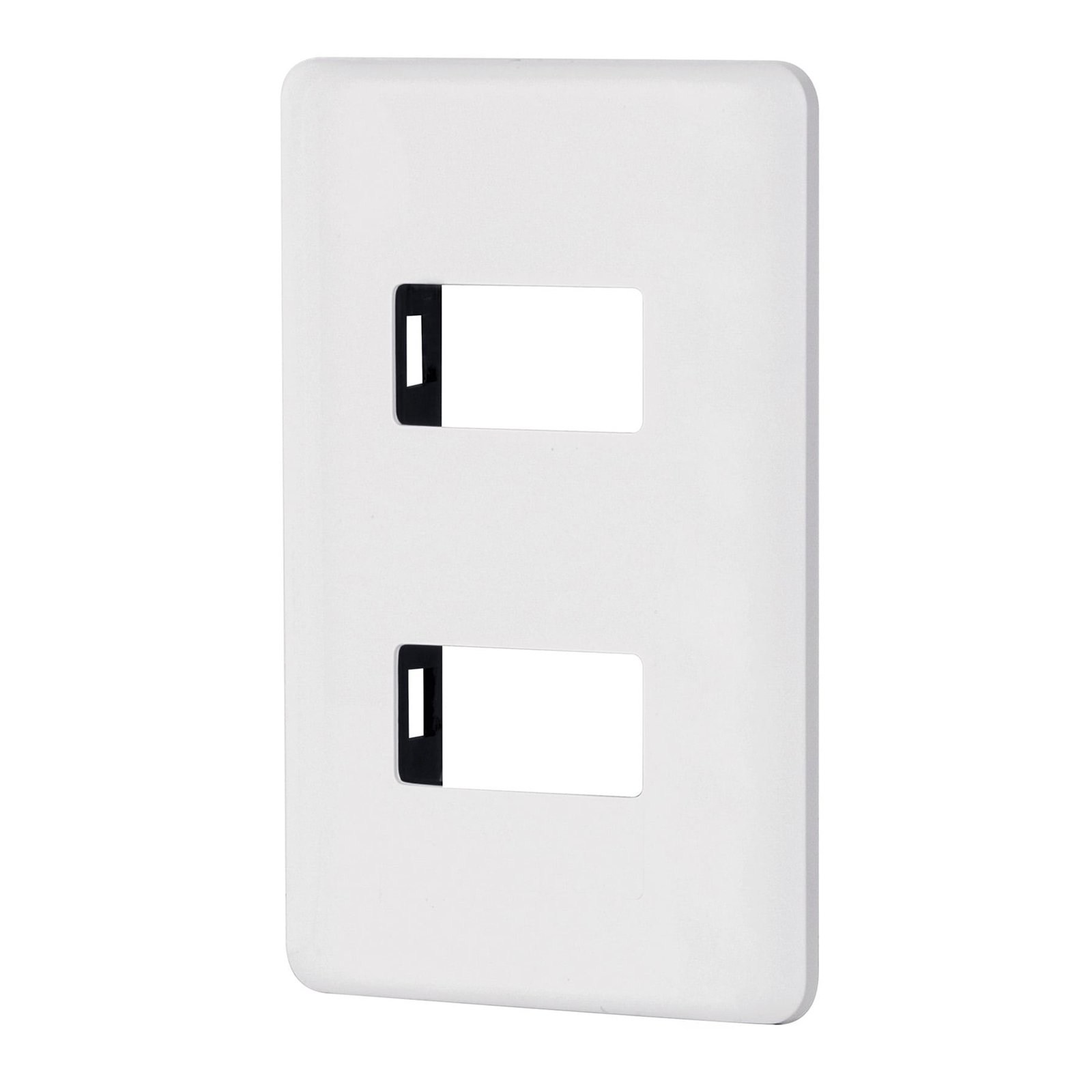 PLACA P/APAGADOR DOBLE BL PPDO-B VOLTECH