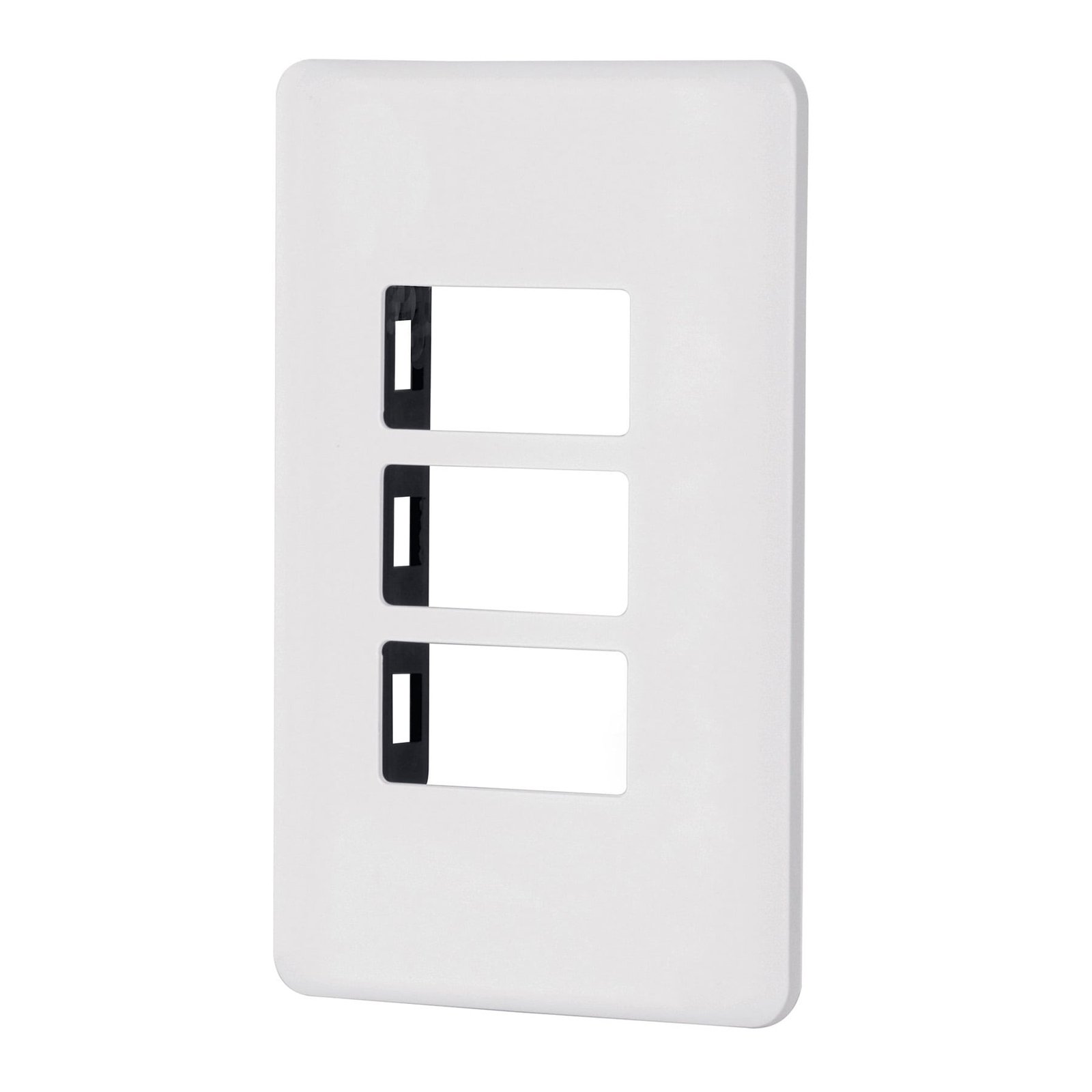 PLACA P/APAGADOR TRIPLE BL PPTR-B VOLTECH