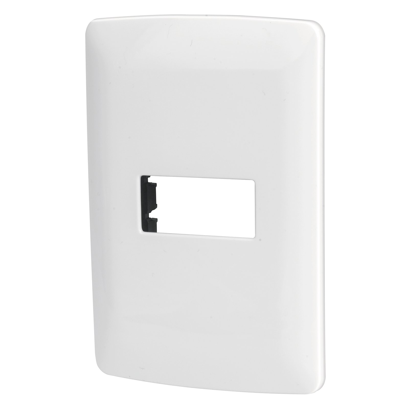 PLACA PLASTICA DE 1 MODULO BL PPSE-IB VOLTECK