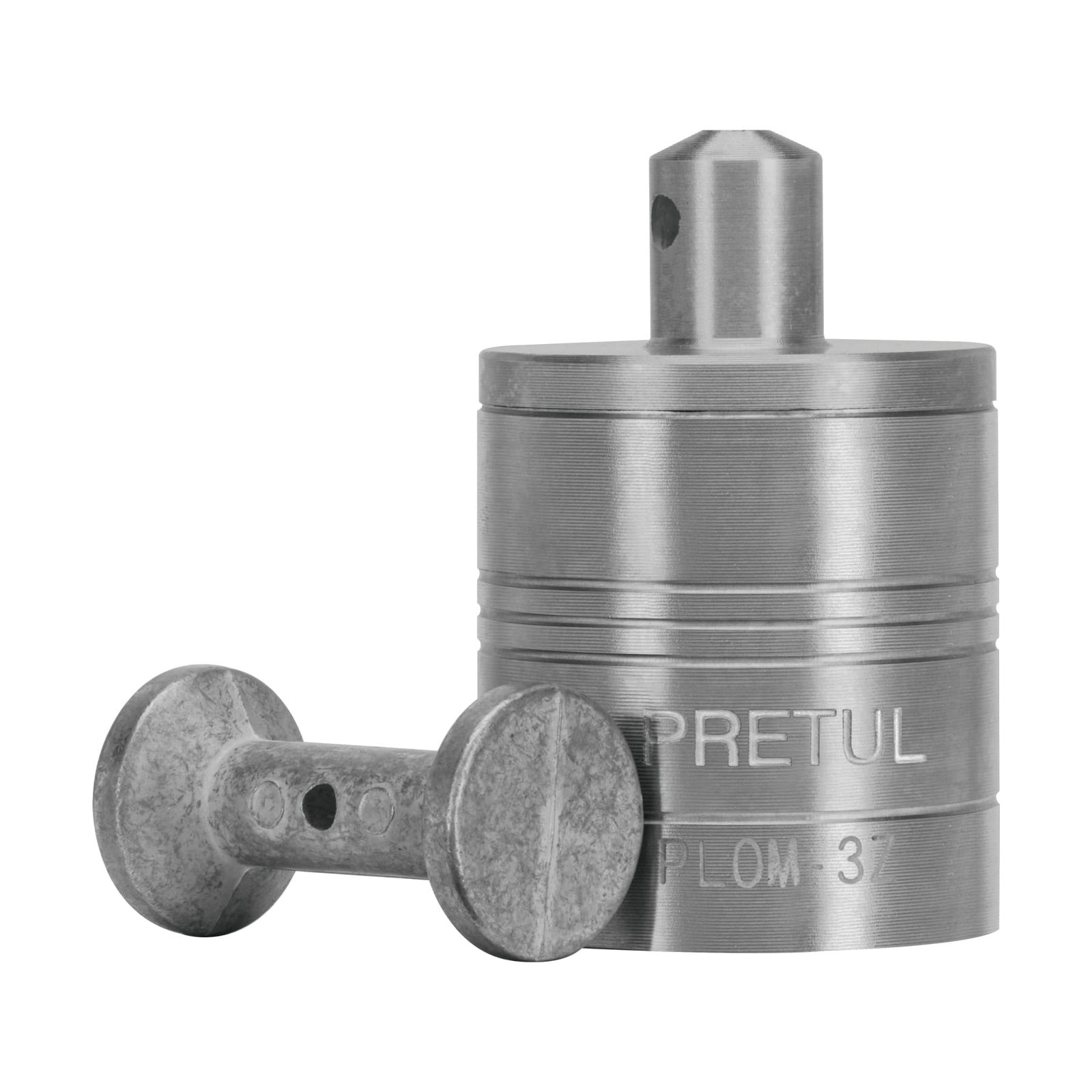PLOMADA C/NUE METALICA 330grs PLOM-3Z PRETUL