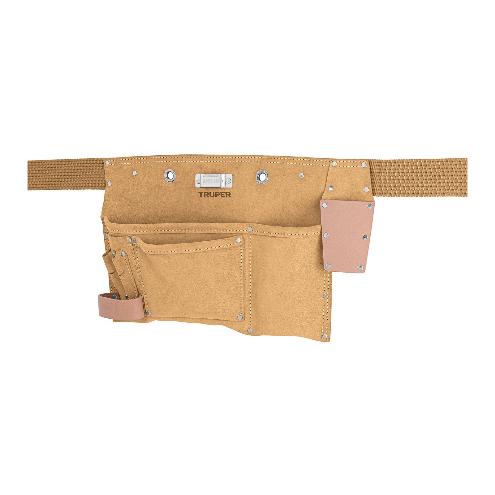 PORTAHERRAMIENTAS CUERO 9 COMP POHE-9C TRUPER