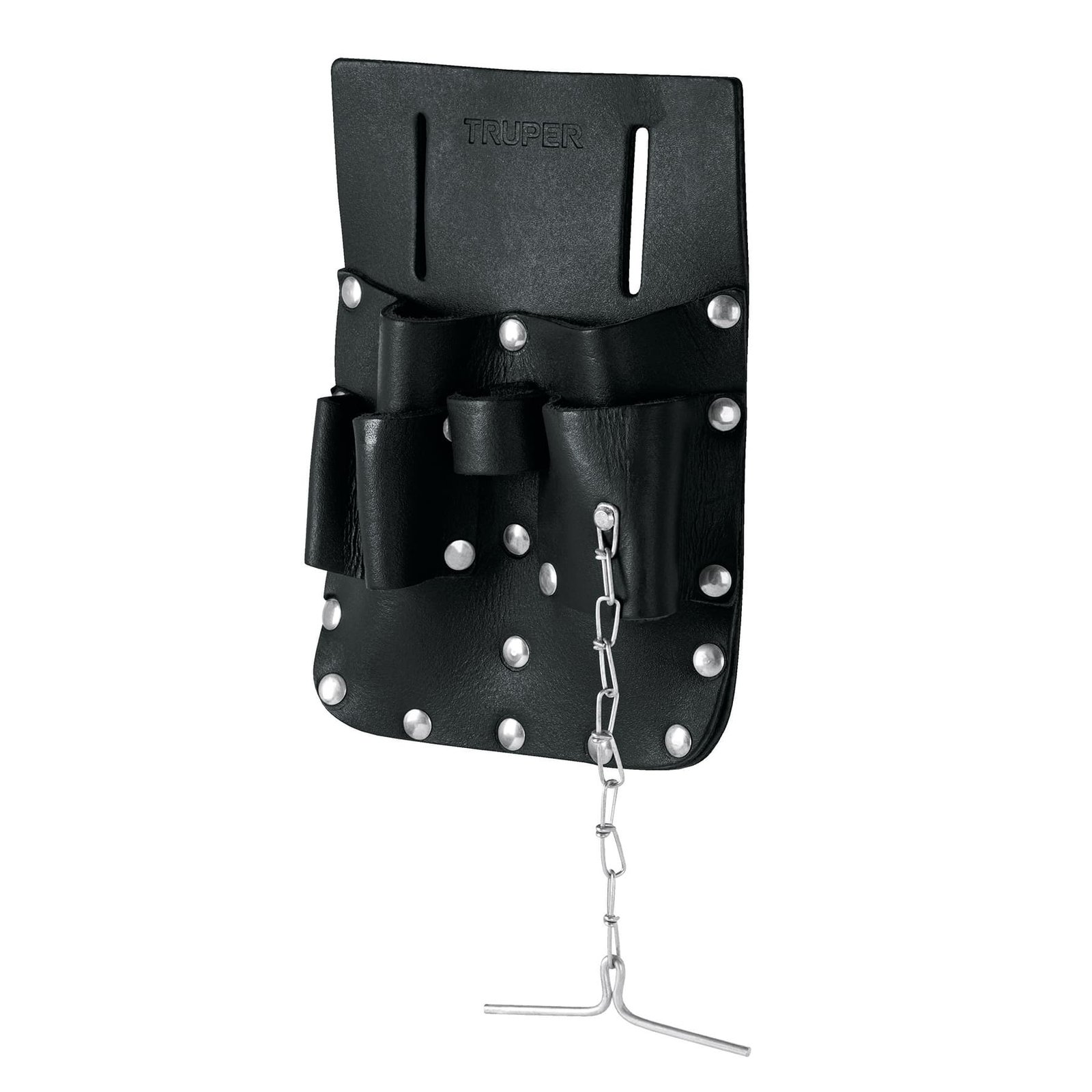 PORTAHERRAMIENTAS DE CUERO 7 COMP POHE-7CU TRUPER