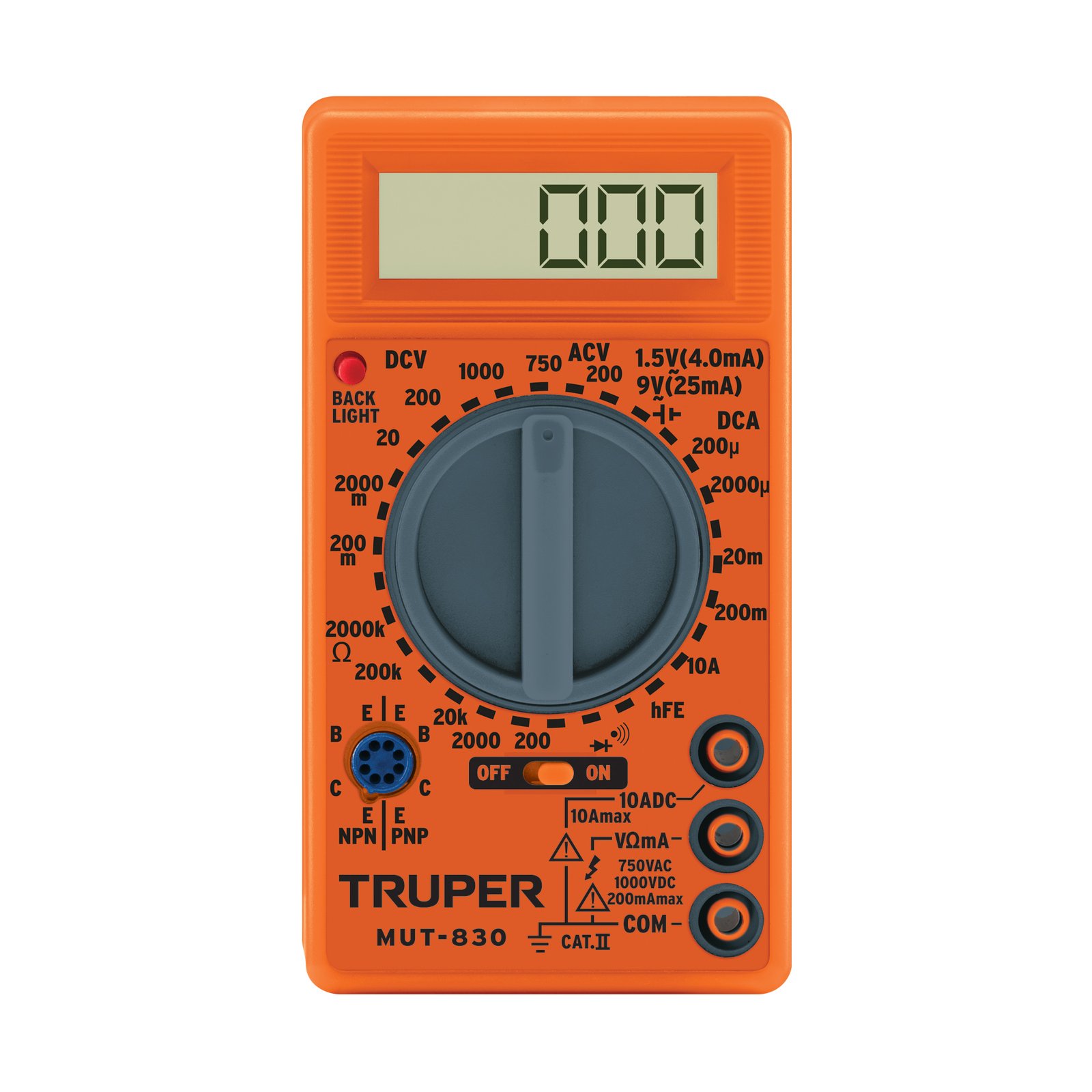 PROBA/DE CORRI.TEST.PEQUENO TRUPER MUT-830 M-158