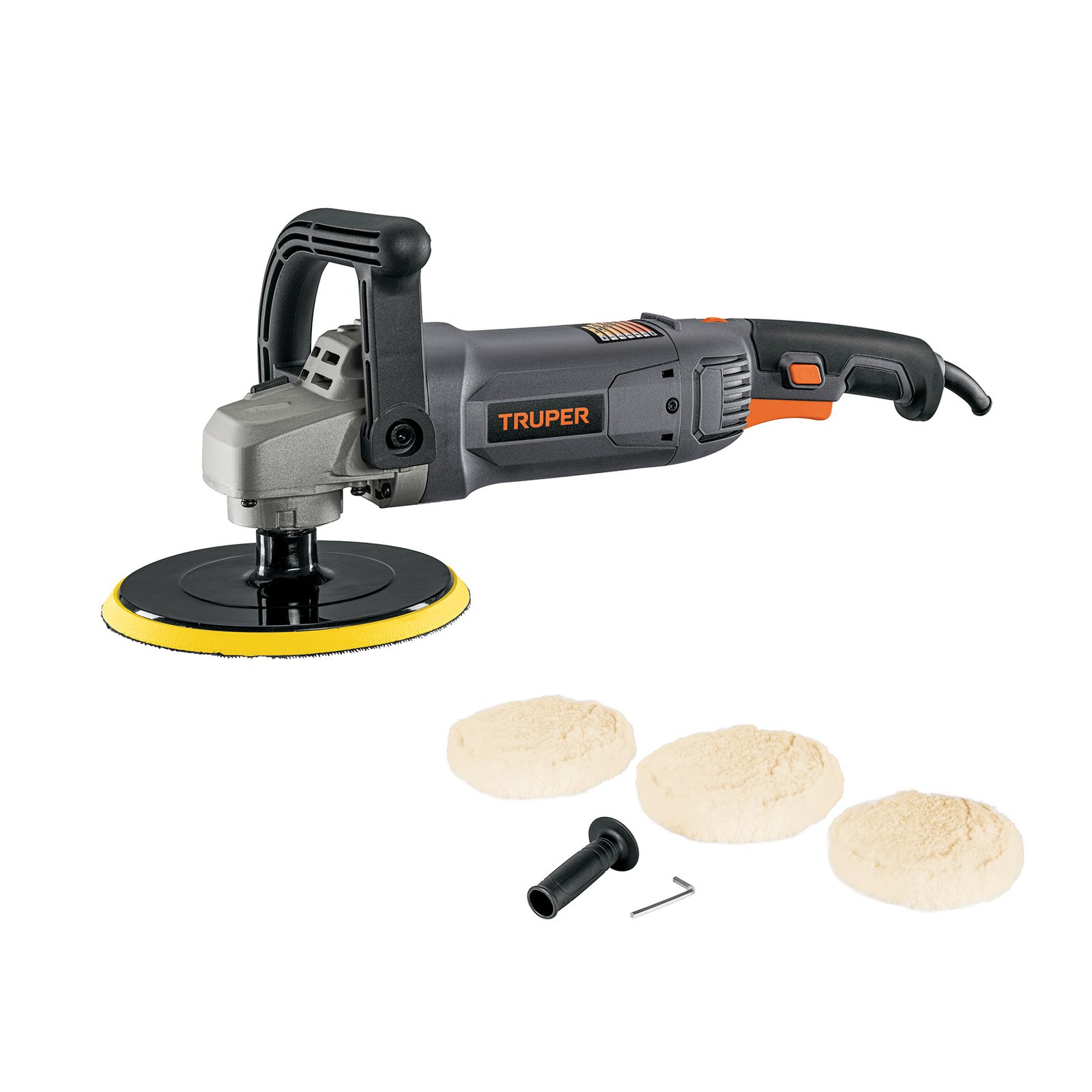 PULIDORA INDUSTRIAL 7" 110V-1200W PULA-7N TRUPER