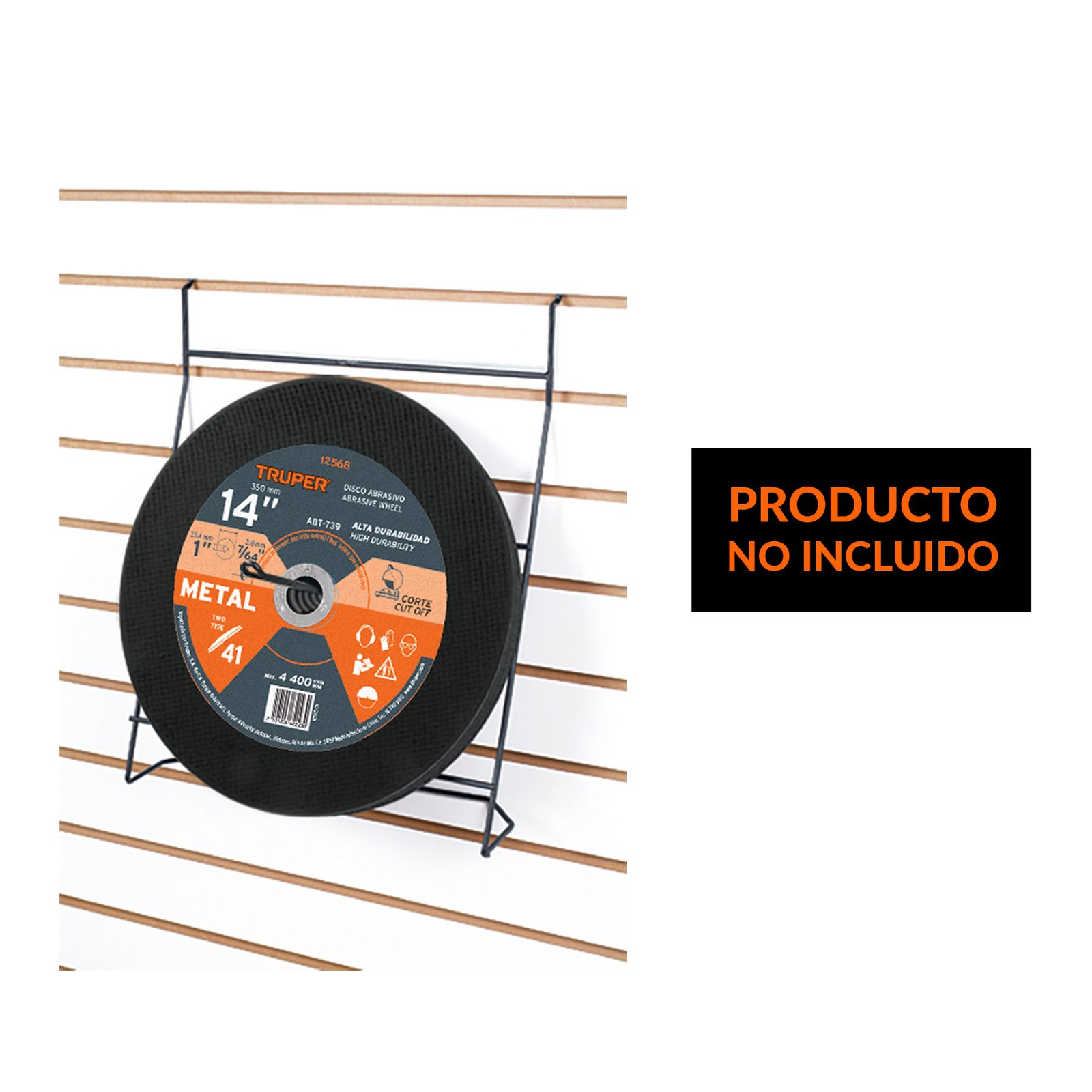 RACK PARA DISCOS ABRASIVOS 14" R-DISA-14