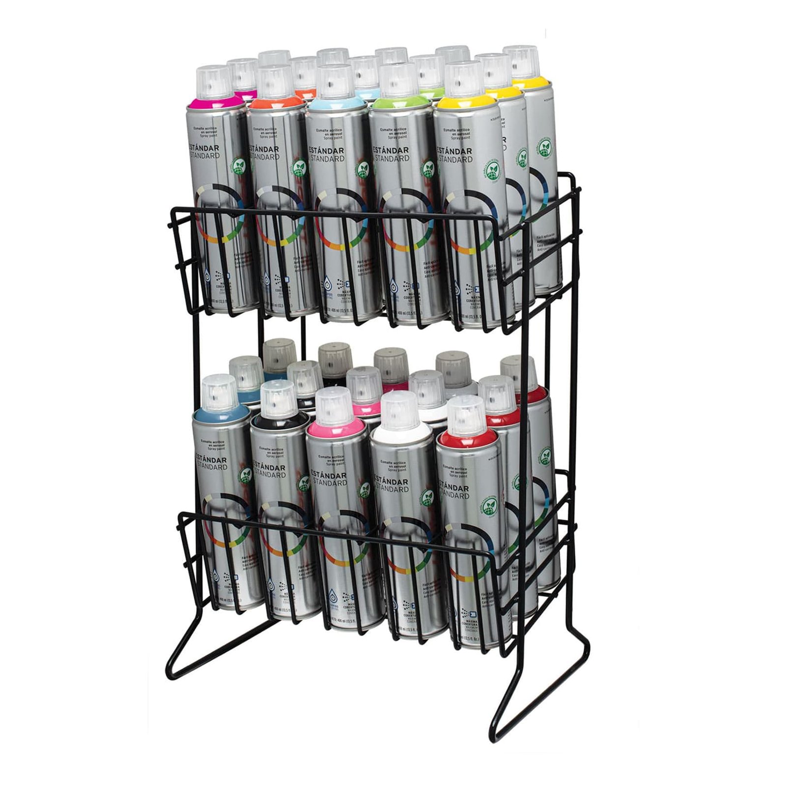 RACK PINTURAS AEROSOL CHICO 30 PIEZAS R-PINT-A
