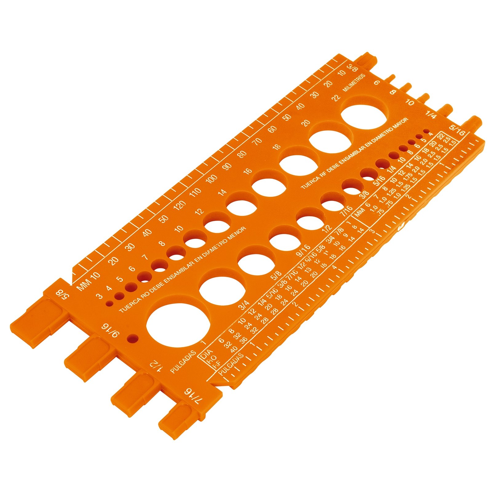 REGLA CALIBRADORA MULTI-USO 22CM REGLA-22 TRUPER