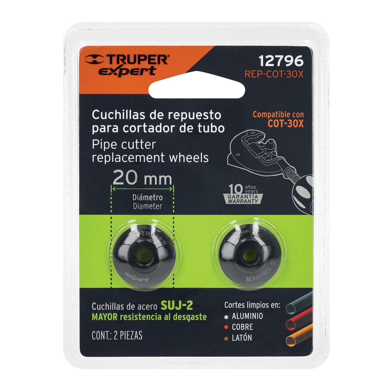 REP. DE CUCHILLAS PARA COT-30X REP-COT-30X TRUPER