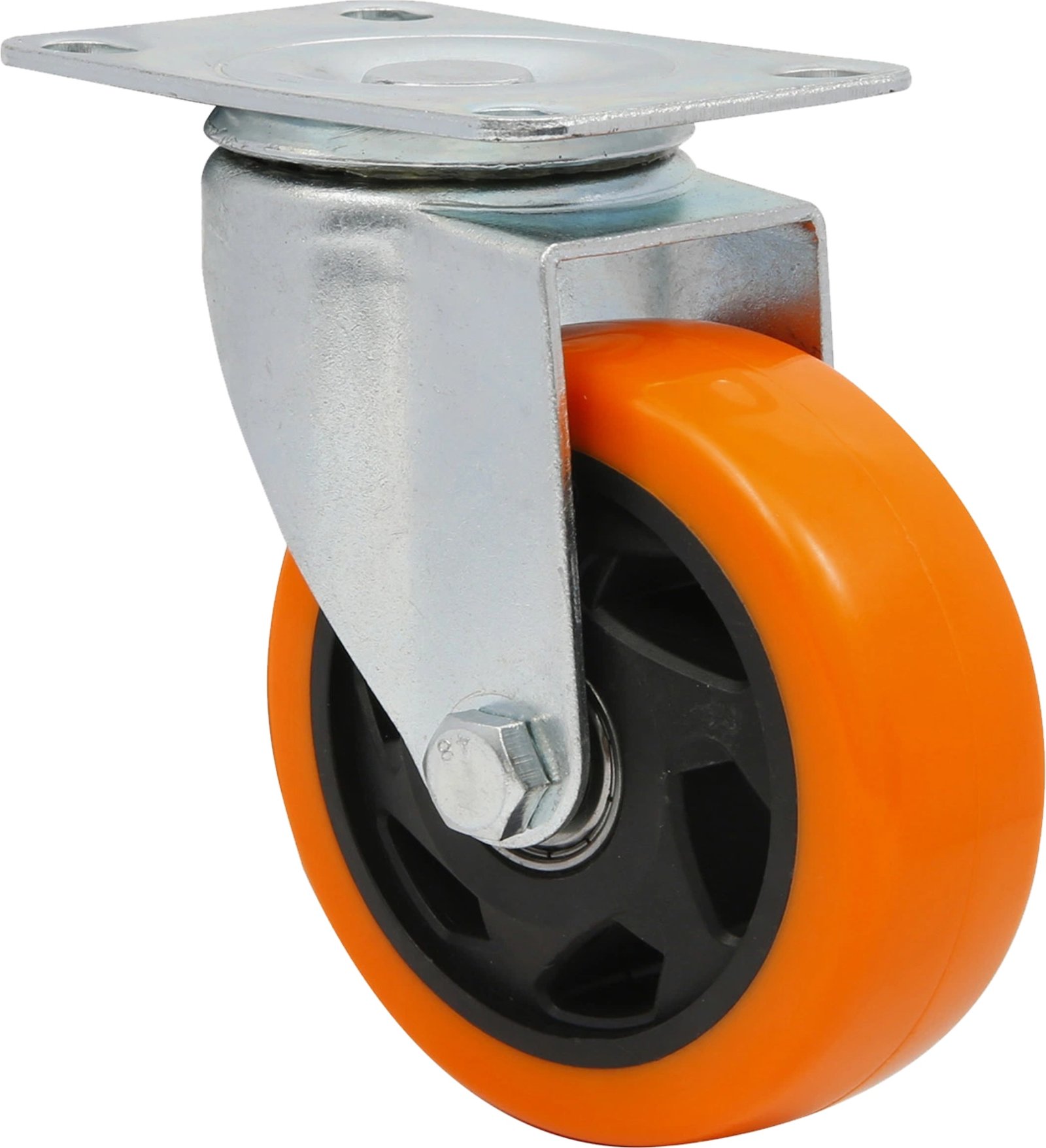RODIN GIRA TIPO RUEDA 50mm-2 PU NARANJA