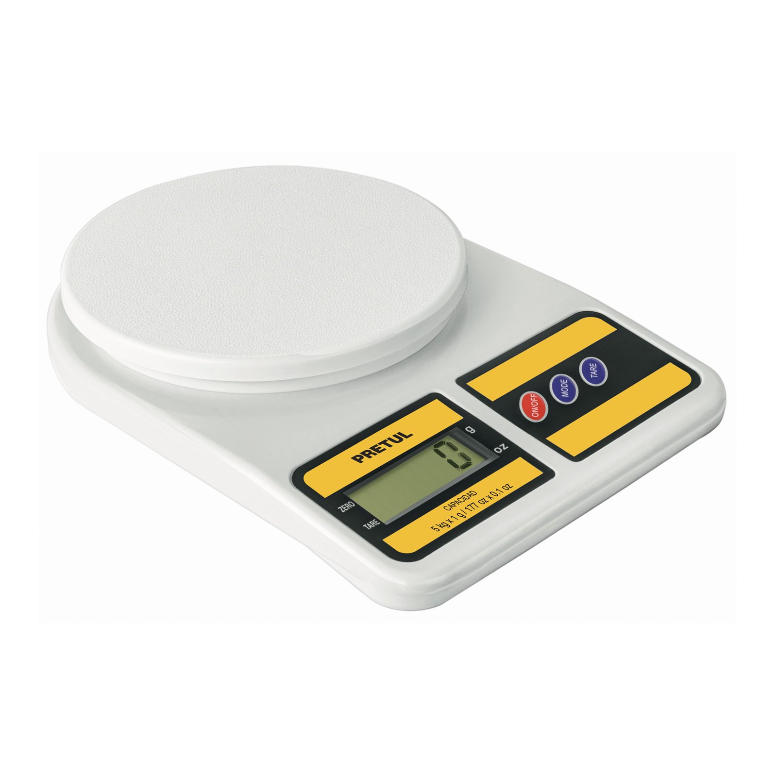 ROMANA DIGITAL 5KG PLATO POLIPROP BASE-5EPP PRETUL